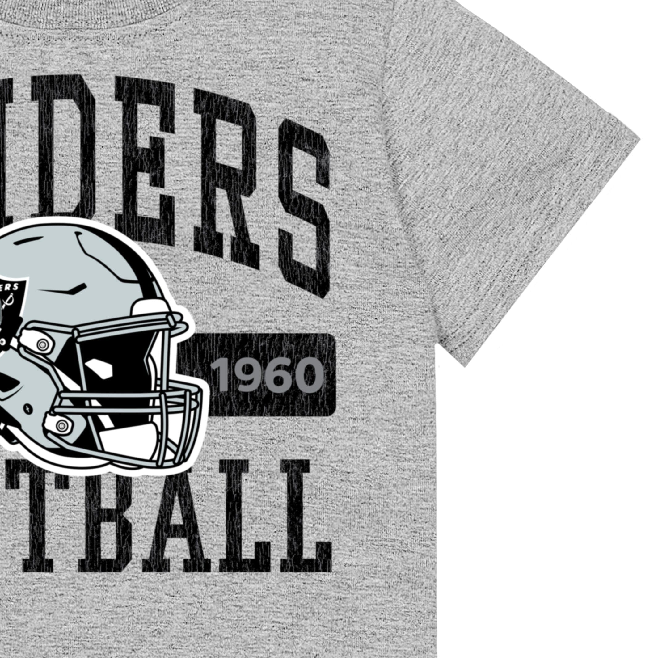 Infant & Toddler Boys Raiders Short Sleeve Tee Shirt