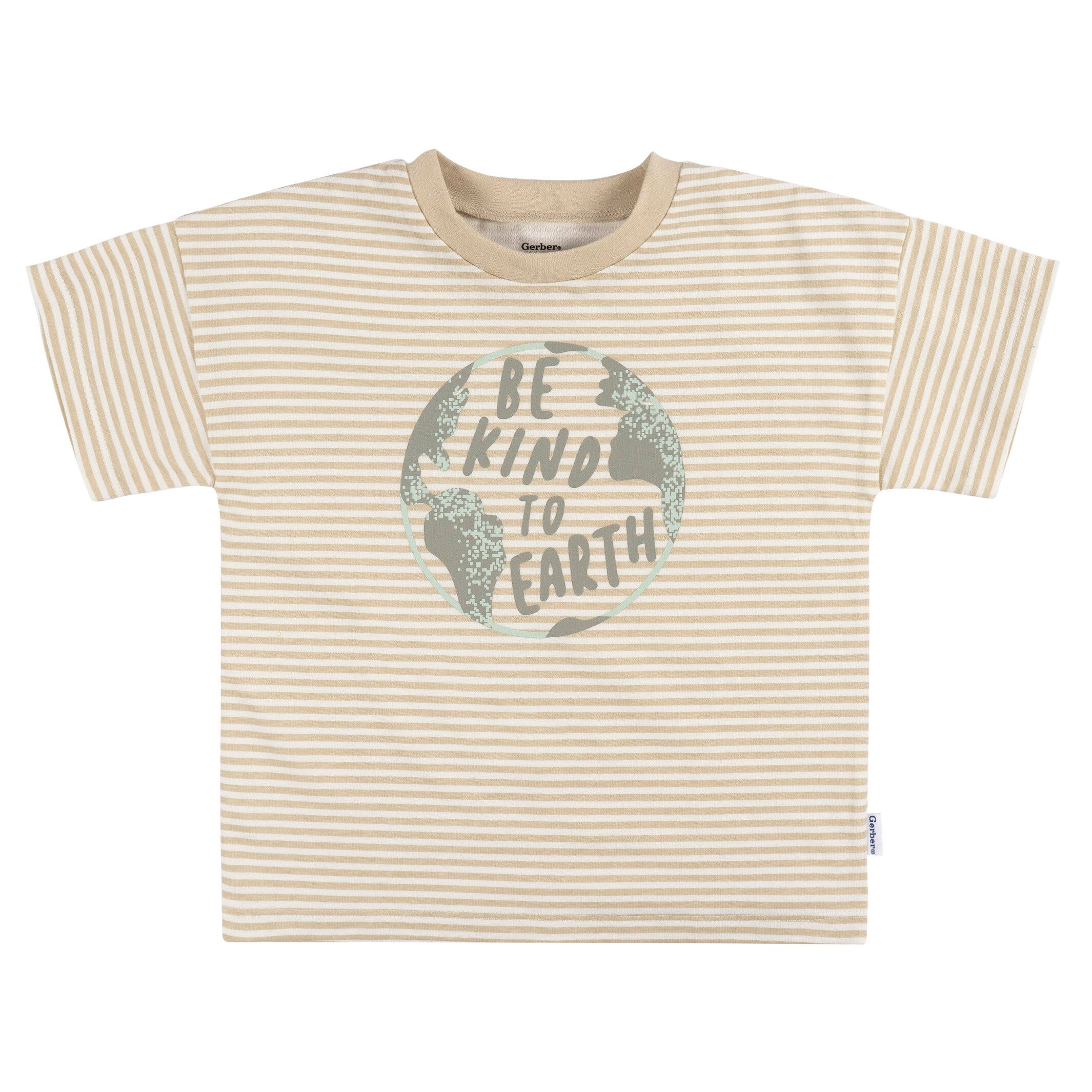 2-Piece Toddler Boys Kind Earth T-Shirt & Cargo Shorts Set