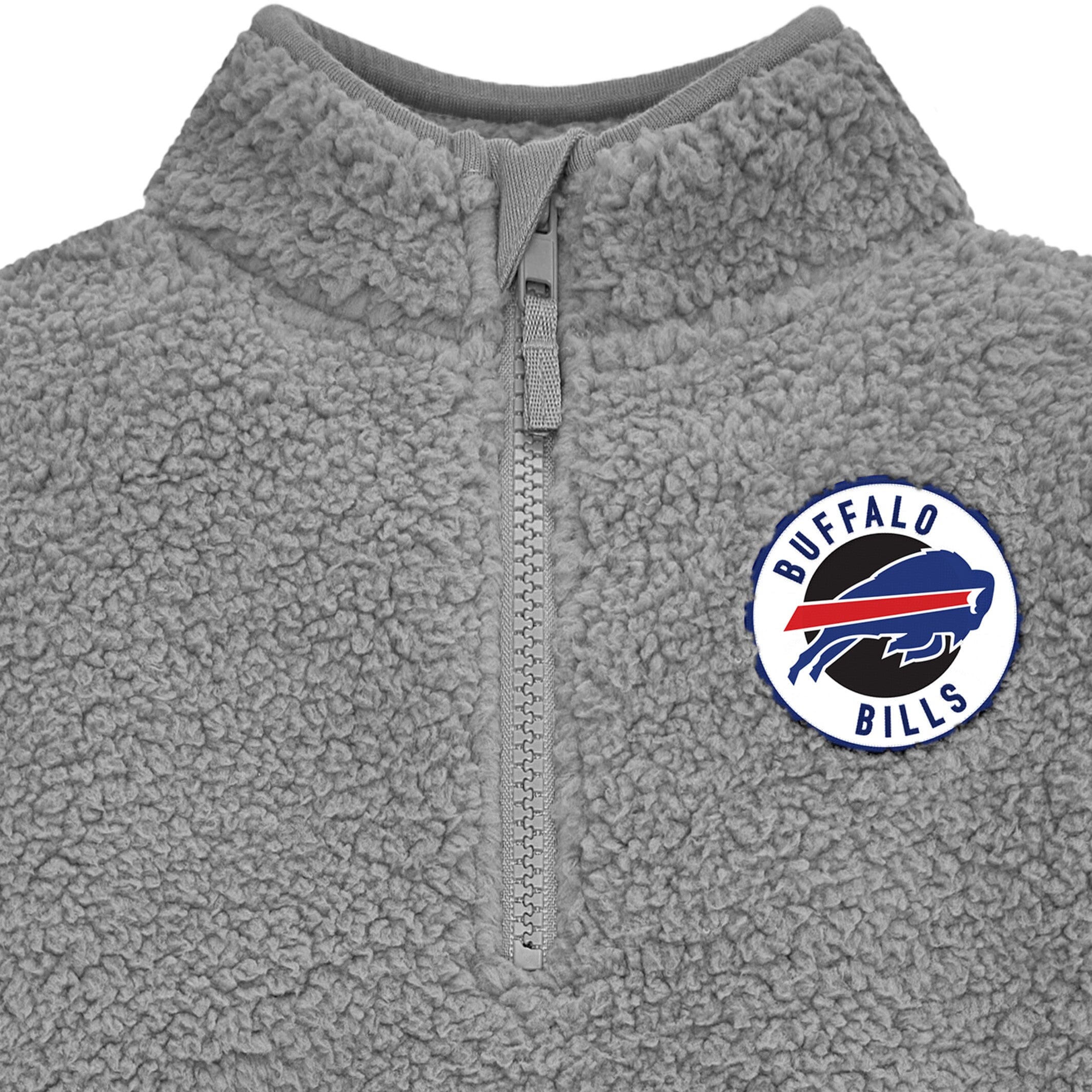 Infant & Toddler Buffalo Bills 1/4 Zip Sherpa Top