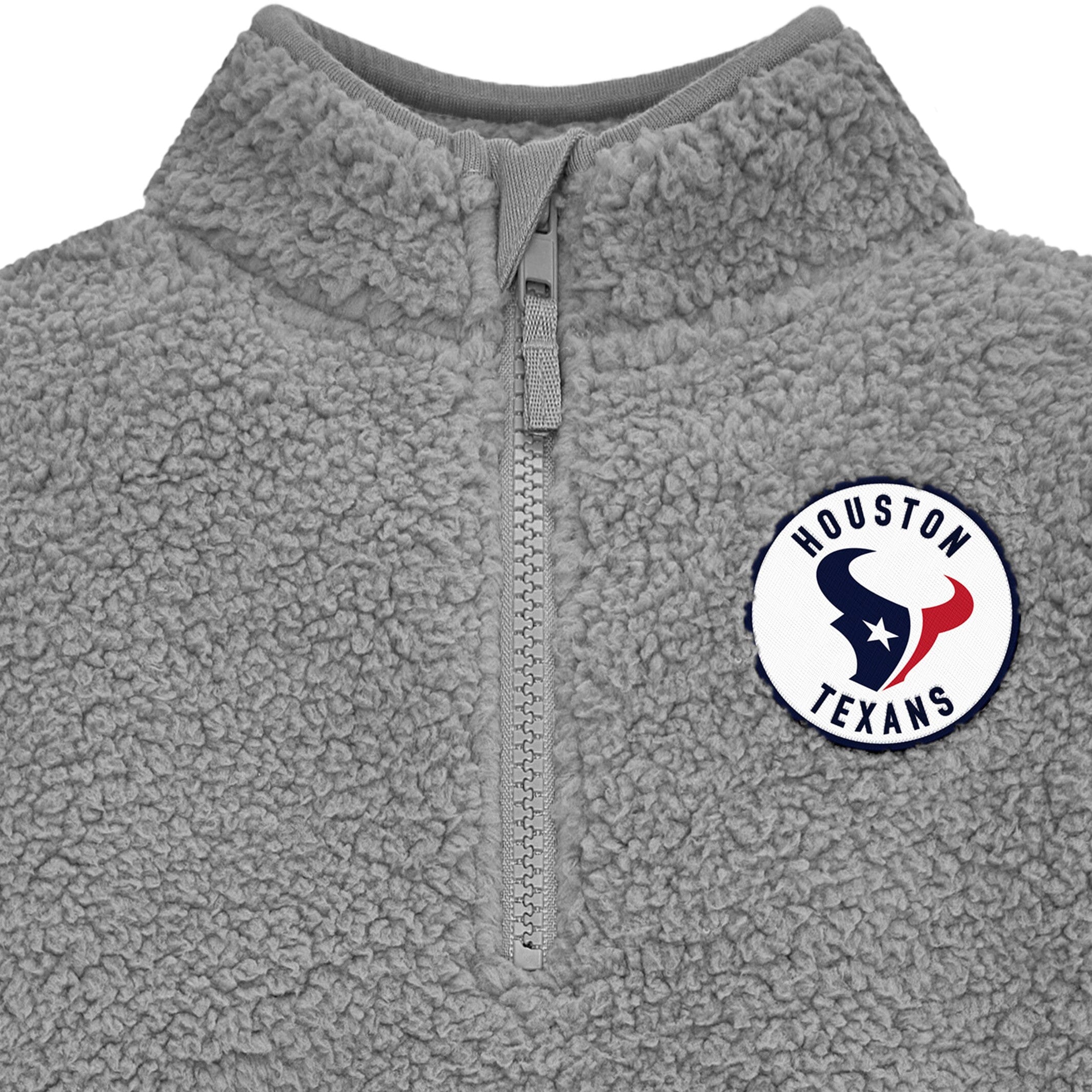 Infant & Toddler Houston Texans 1/4 Zip Sherpa Top