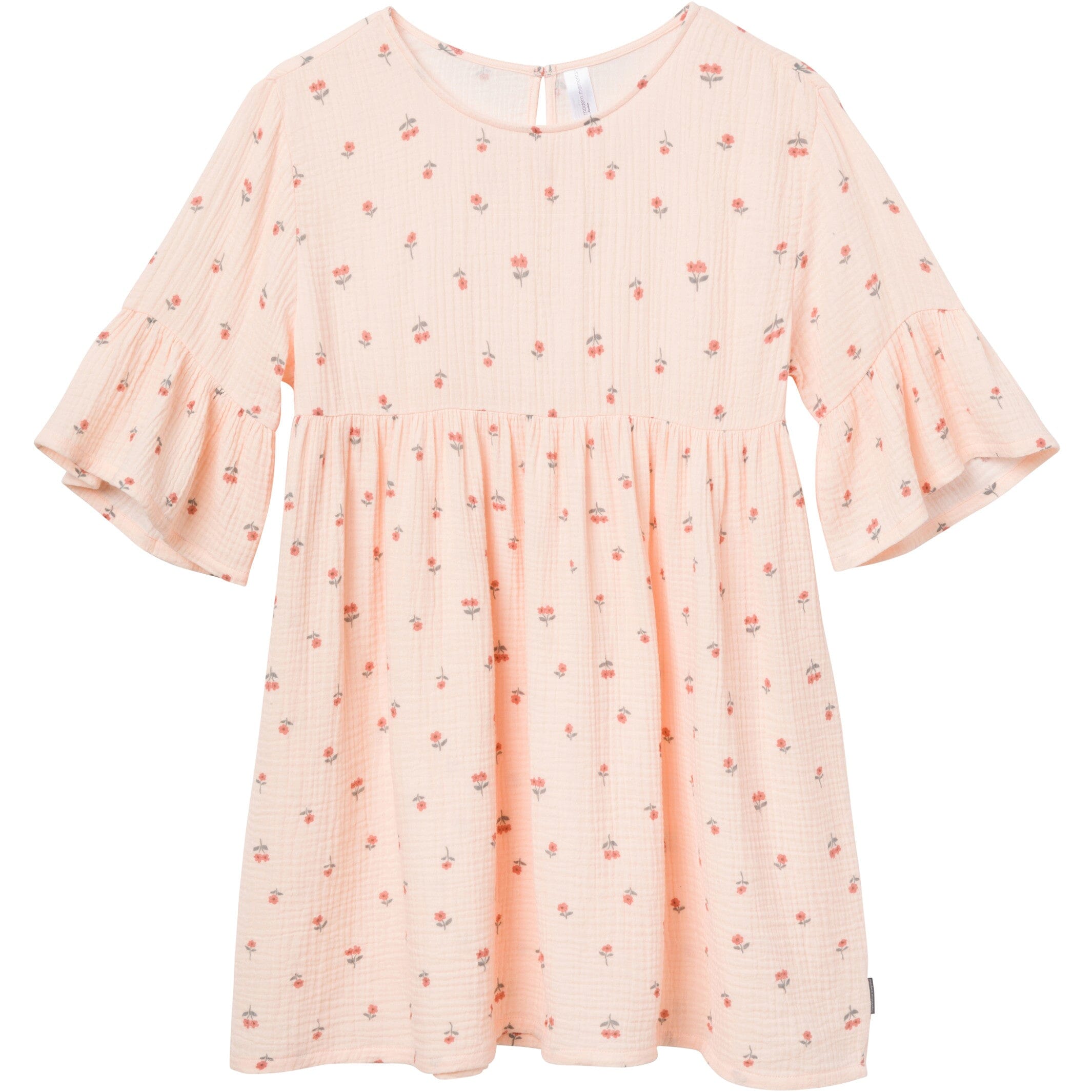 Mommy & Me Light Pink Daisies Gauze Dresses Bundle