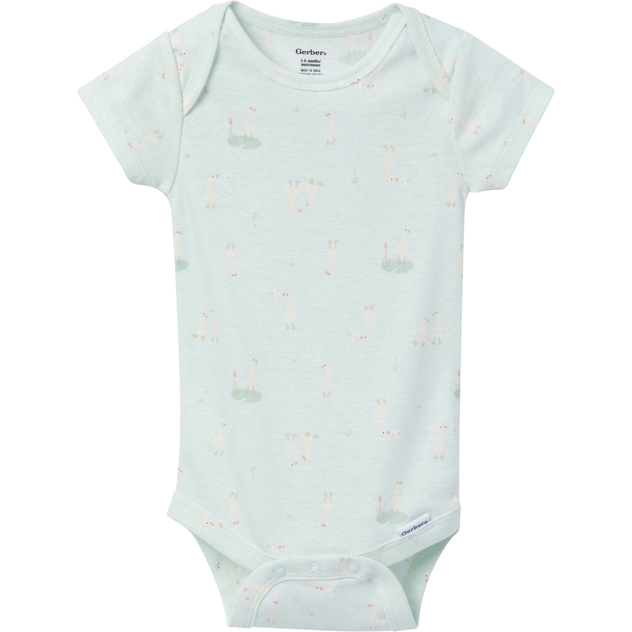 3-Pack Baby Neutral Goose Pond Onesies Bodysuits