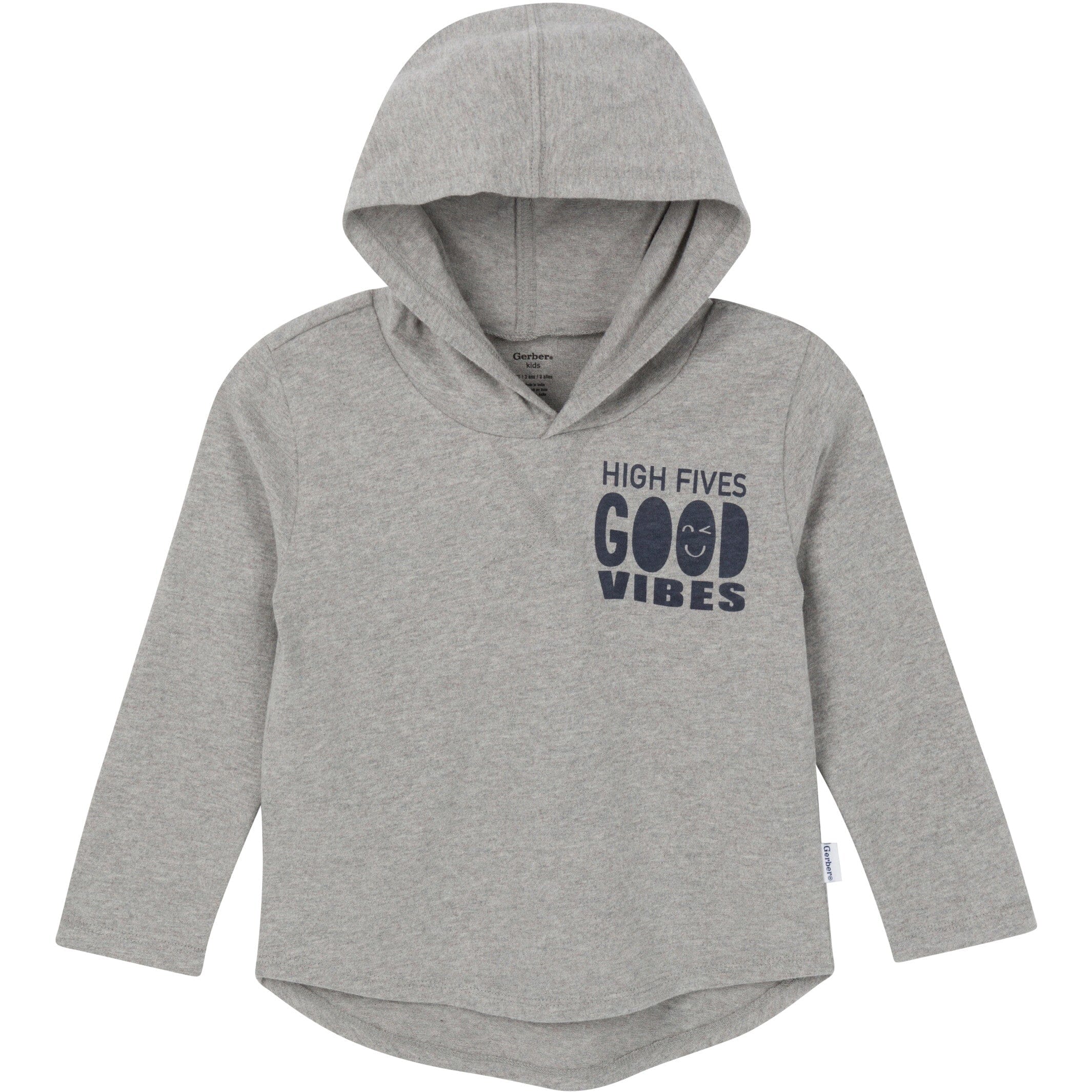 3-Piece Toddler Boys Good Vibes Tee, Hooded Top and Joggers Set