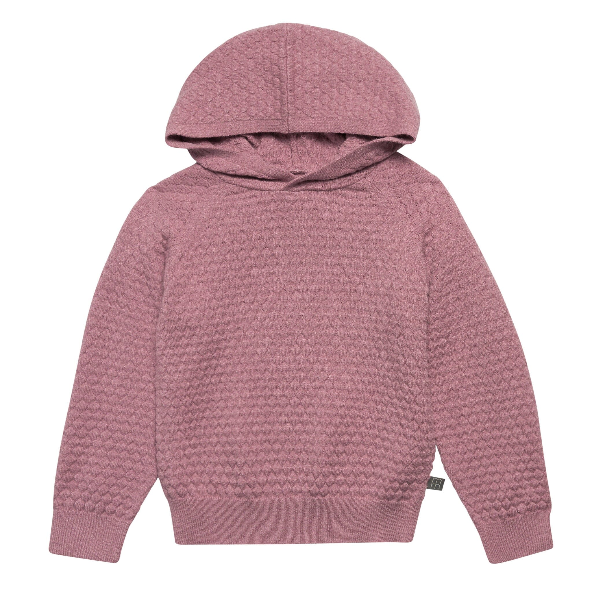 2-Piece Infant & Toddler Girls Rose Sweater Knit Hoodie Set