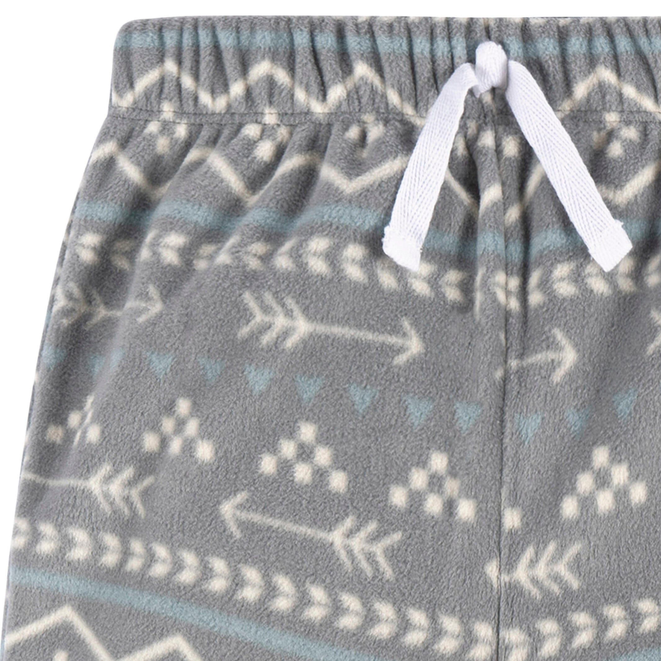 2-Piece Infant & Toddler Boys Fair Isle Fleece Pajamas