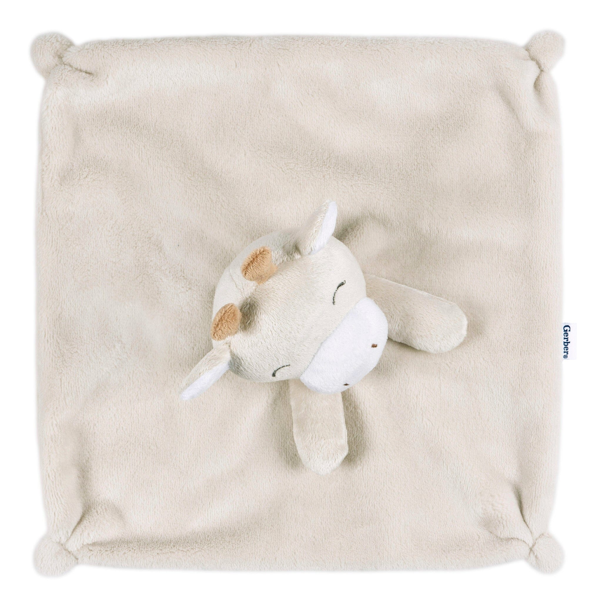 Baby Neutral Giraffe Security Blanket