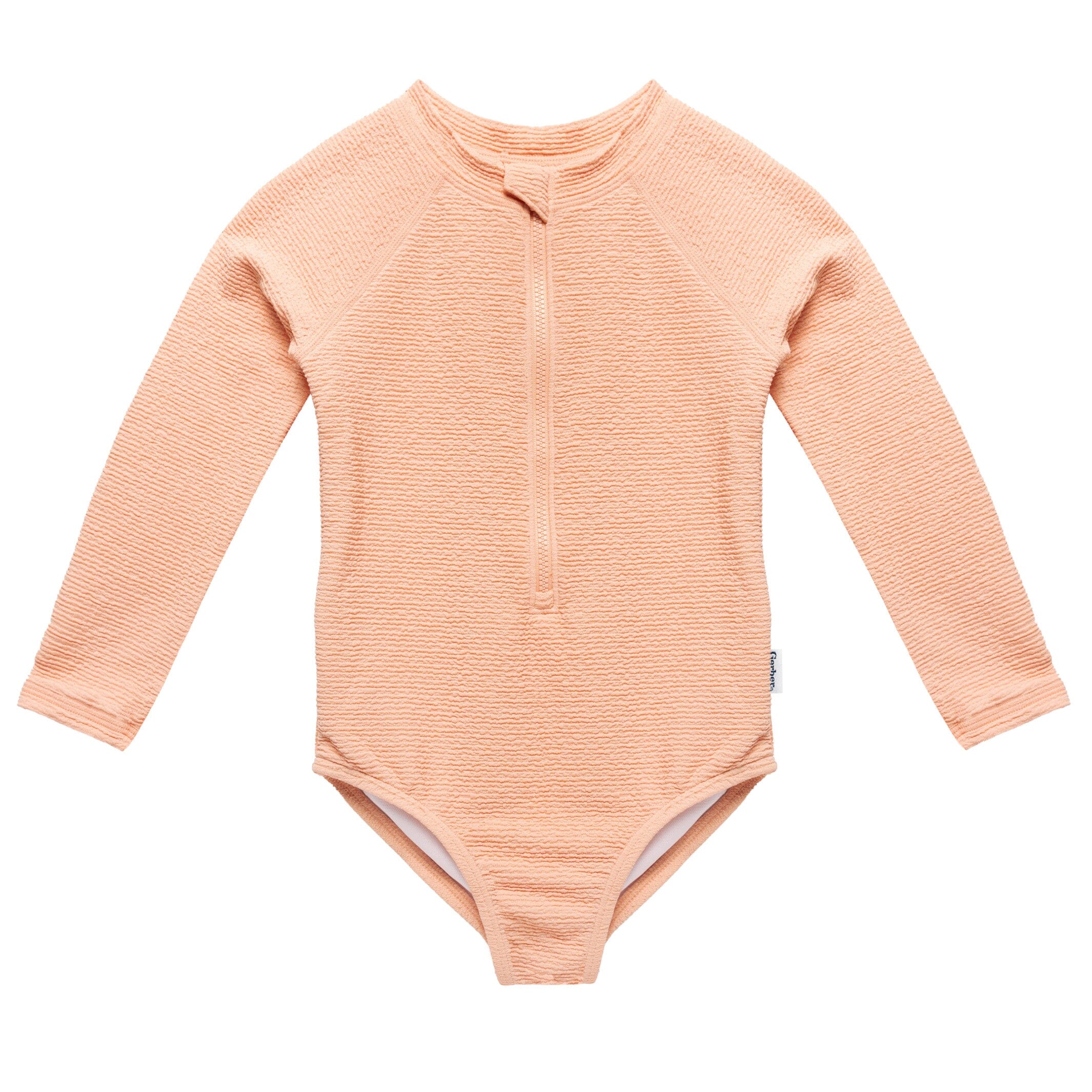 Toddler Girls UPF 50+ Peach Rash Guard