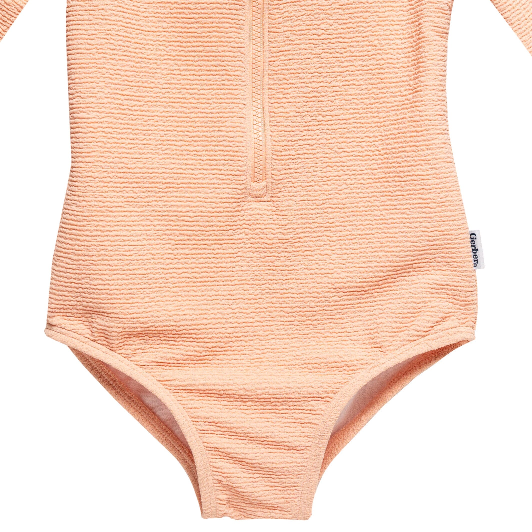 Toddler Girls UPF 50+ Peach Rash Guard