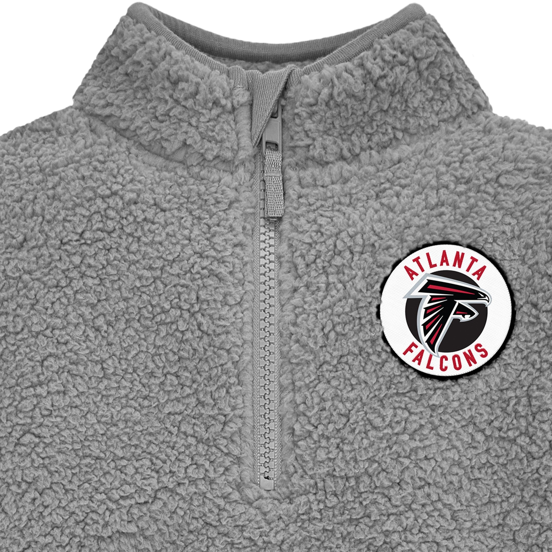 Infant & Toddler Atlanta Falcons 1/4 Zip Sherpa Top