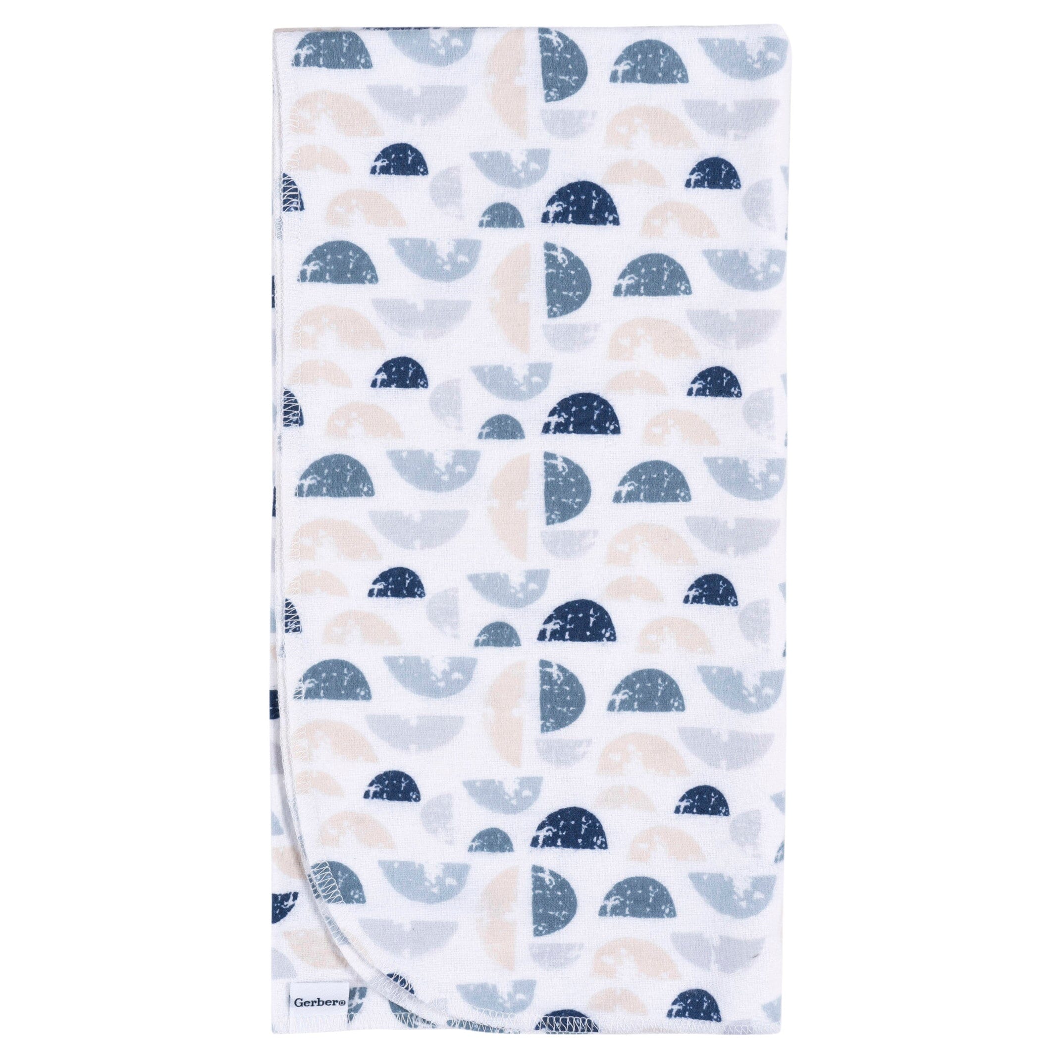 4-Pack Baby Boys Coastal Calm Flannel Blankets