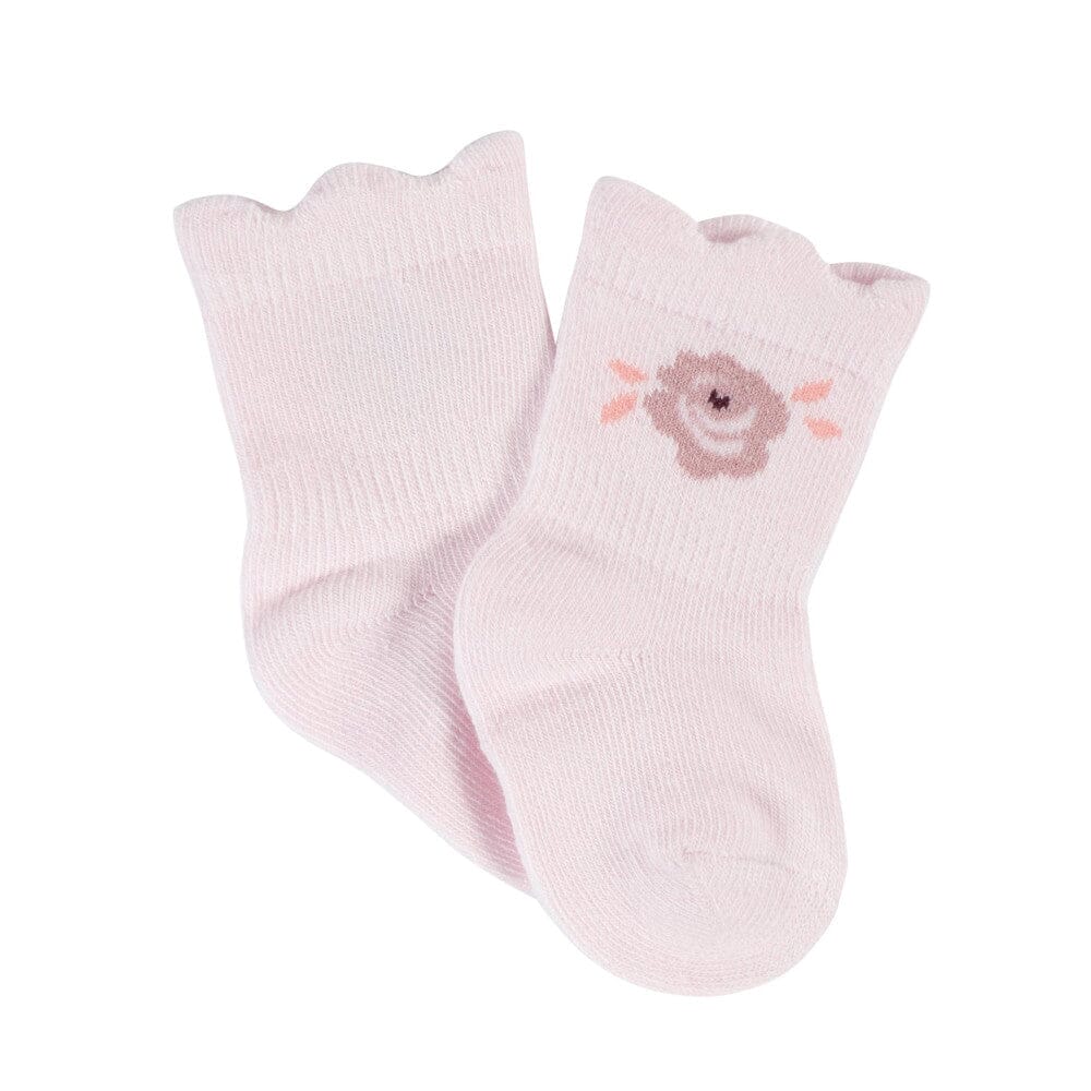 8-Pack Baby Girls Princess Wiggle-Proof Socks