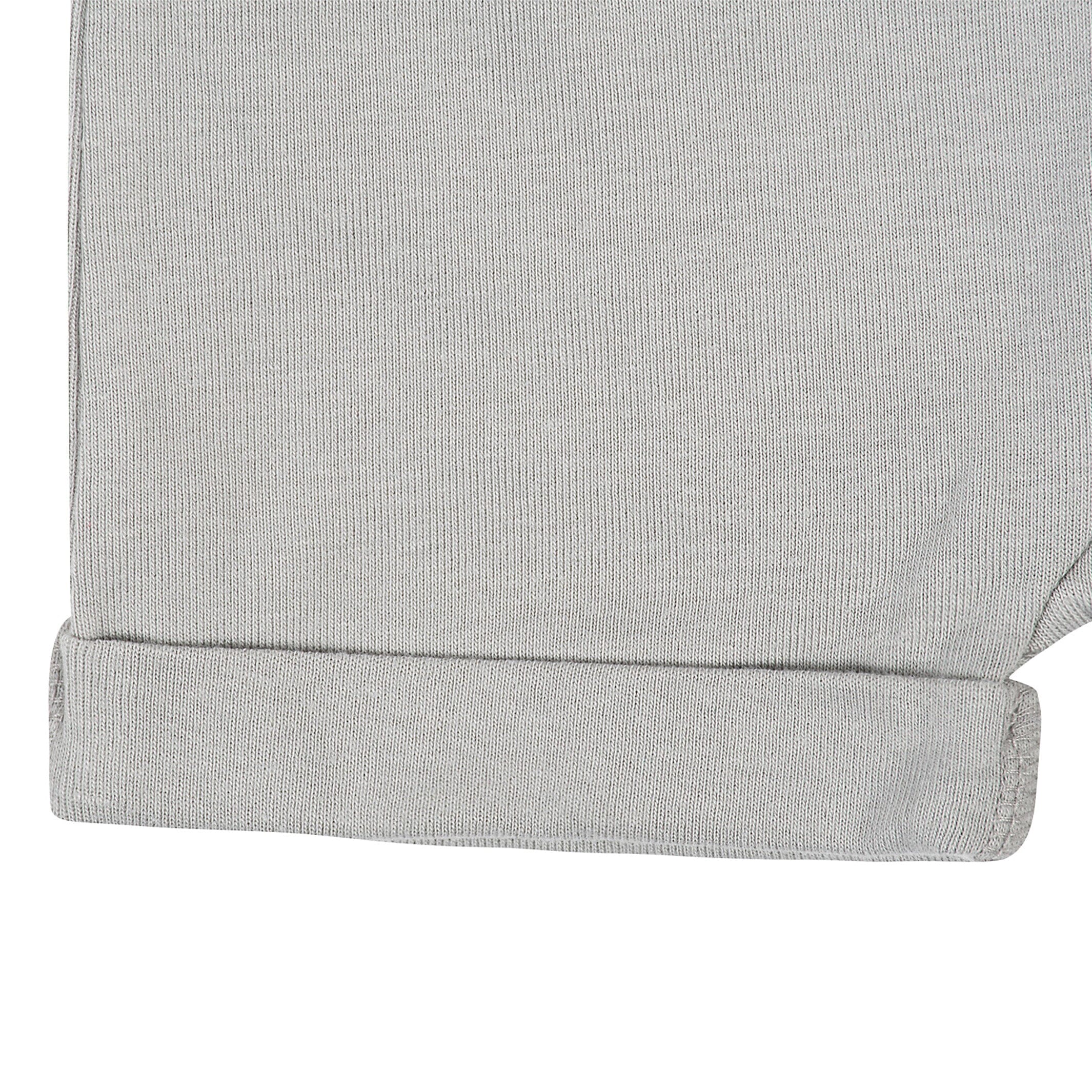 Baby Boys Gray Organic Shorts