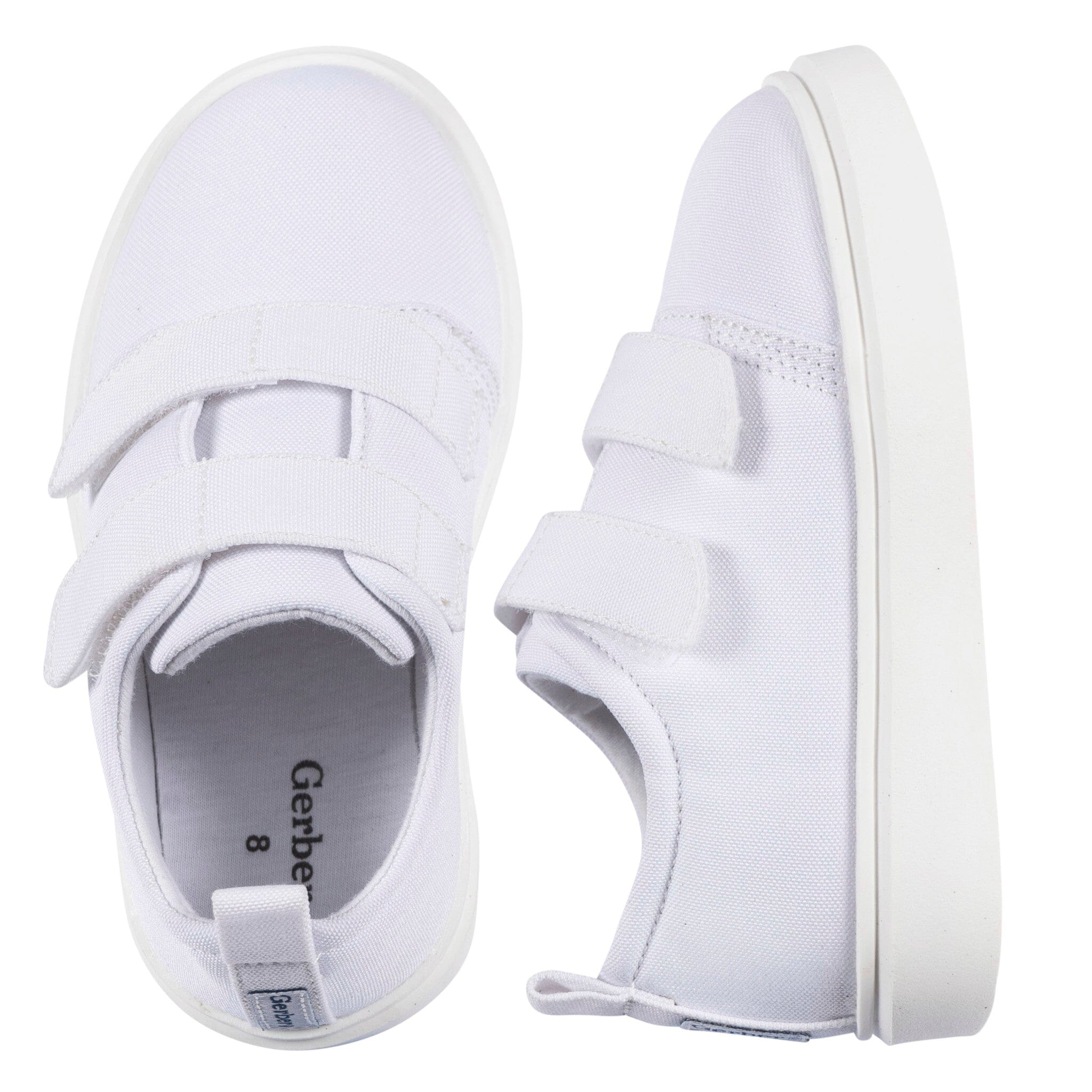 Infant & Toddler White Strap Sneaker