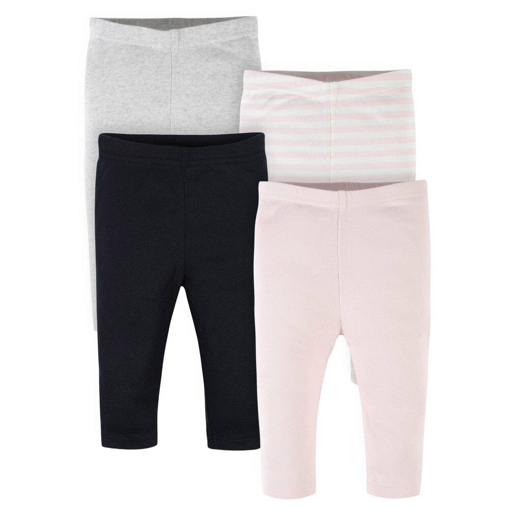 4-Pack Baby Girls Pink Pants