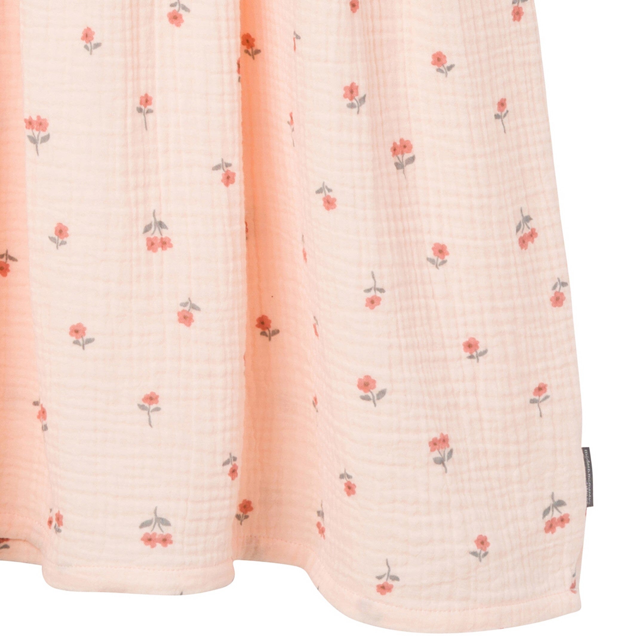 Womens Light Pink Daisies Gauze Dress