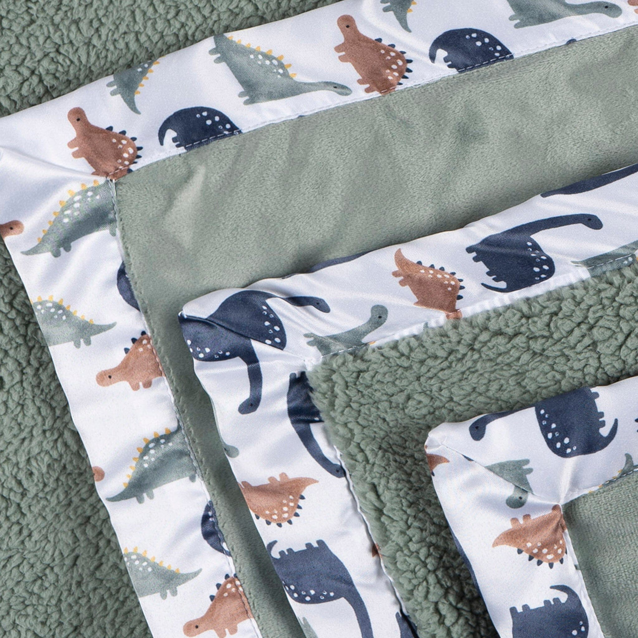 Dino Time Plush Blanket