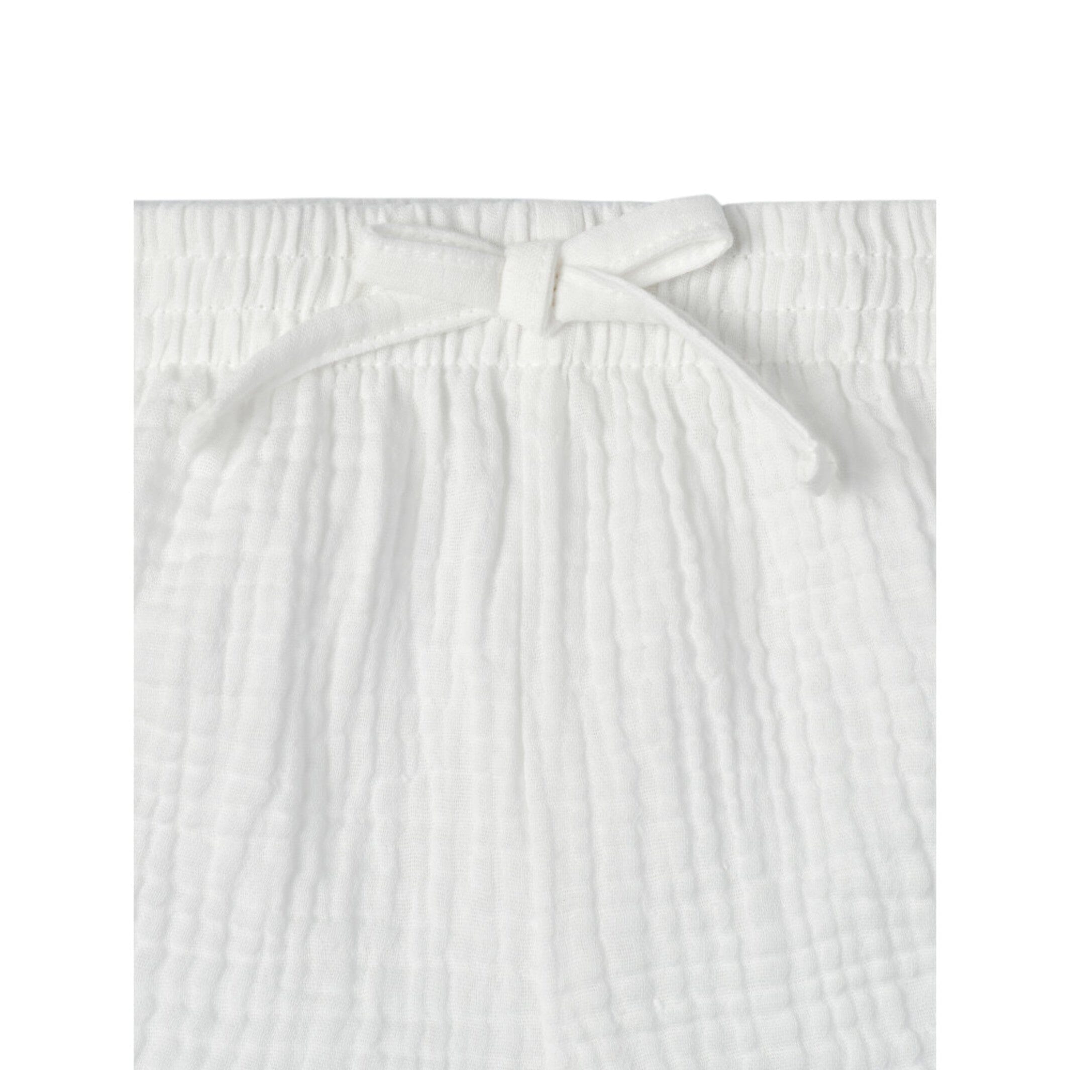 2-Piece Infant & Toddler Girls Ivory Top & Short Set