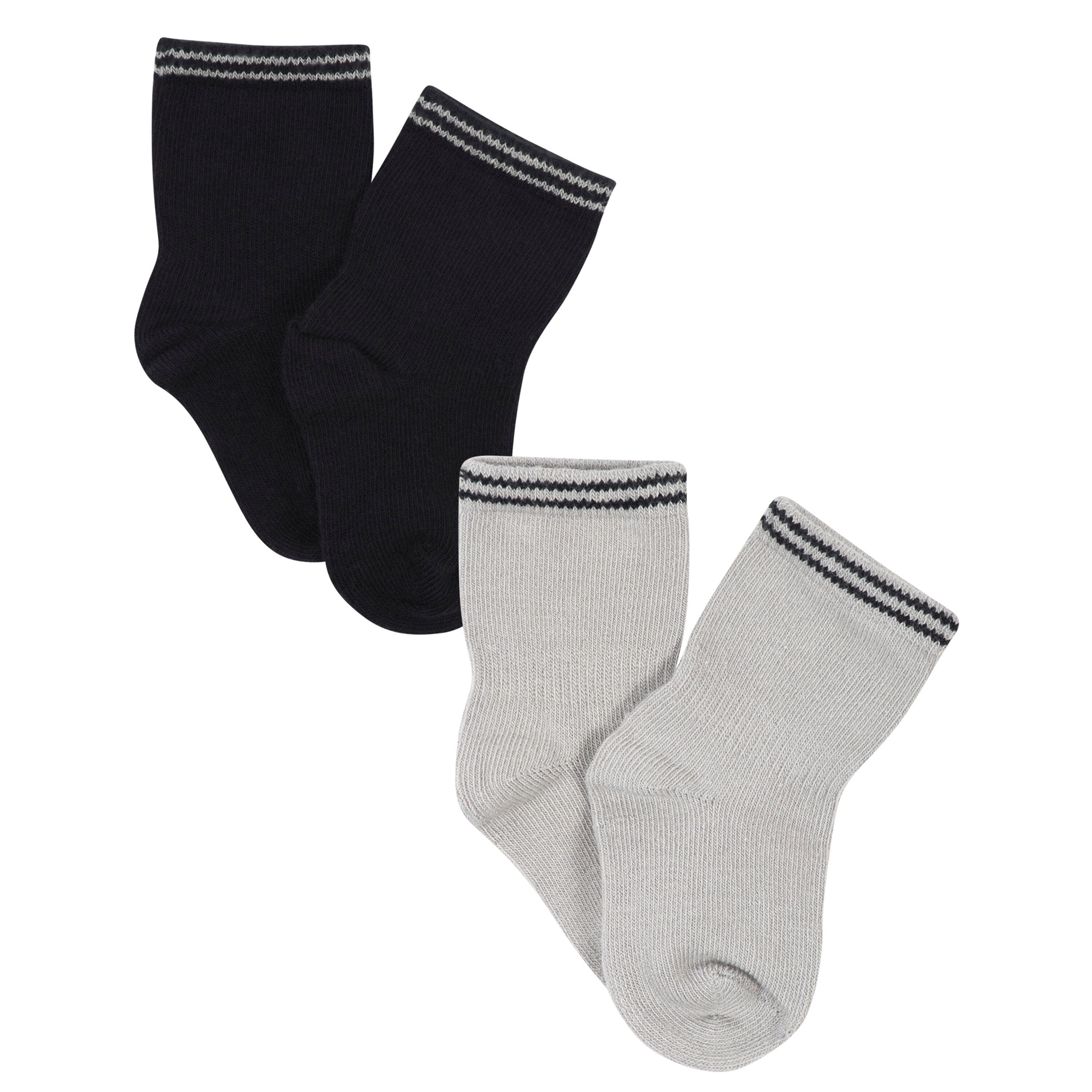 4-Piece Baby Boys Desert & Stripes Coverall, Cap, & Wiggle-Proof Socks