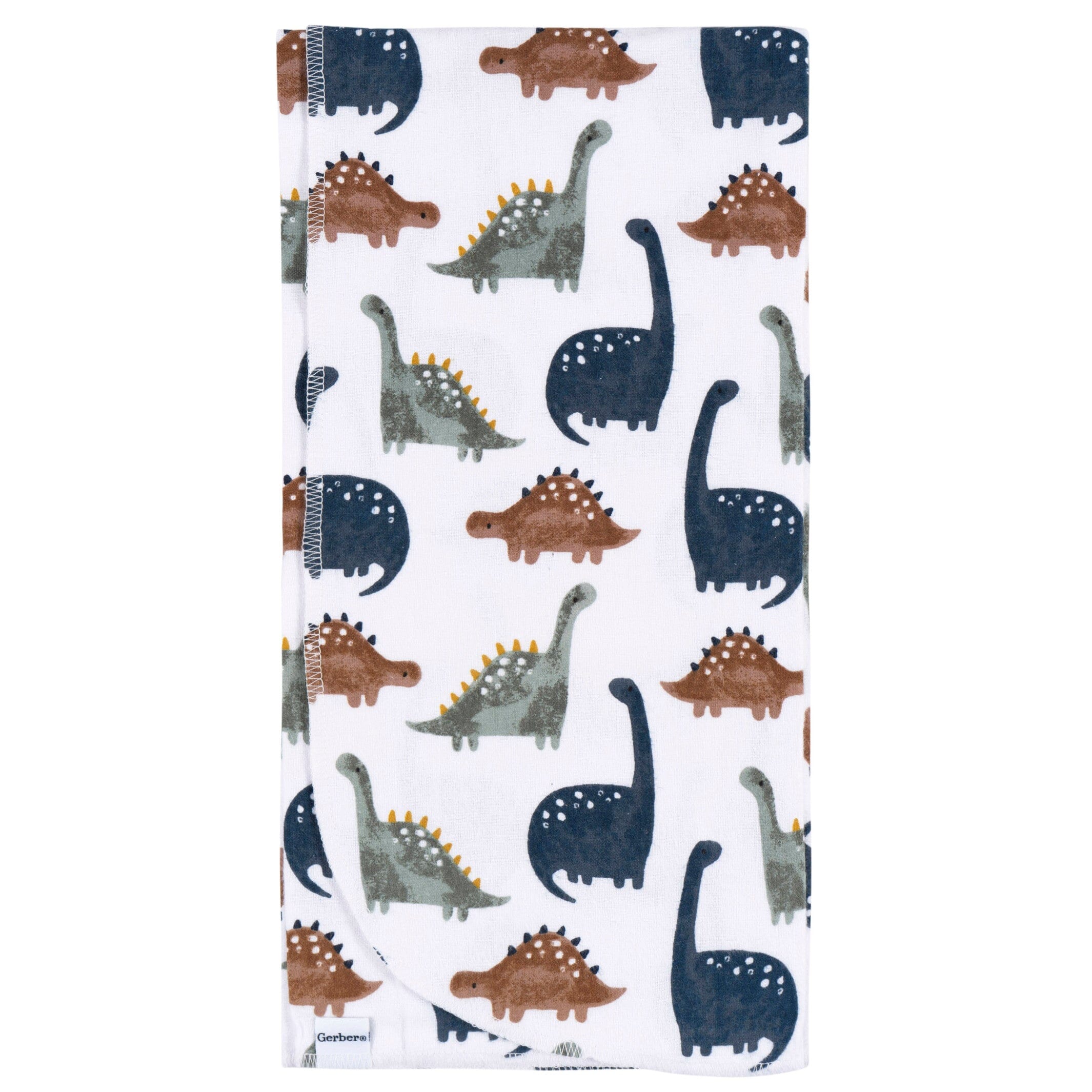 4-Pack Baby Boys Dino Time Flannel Blankets