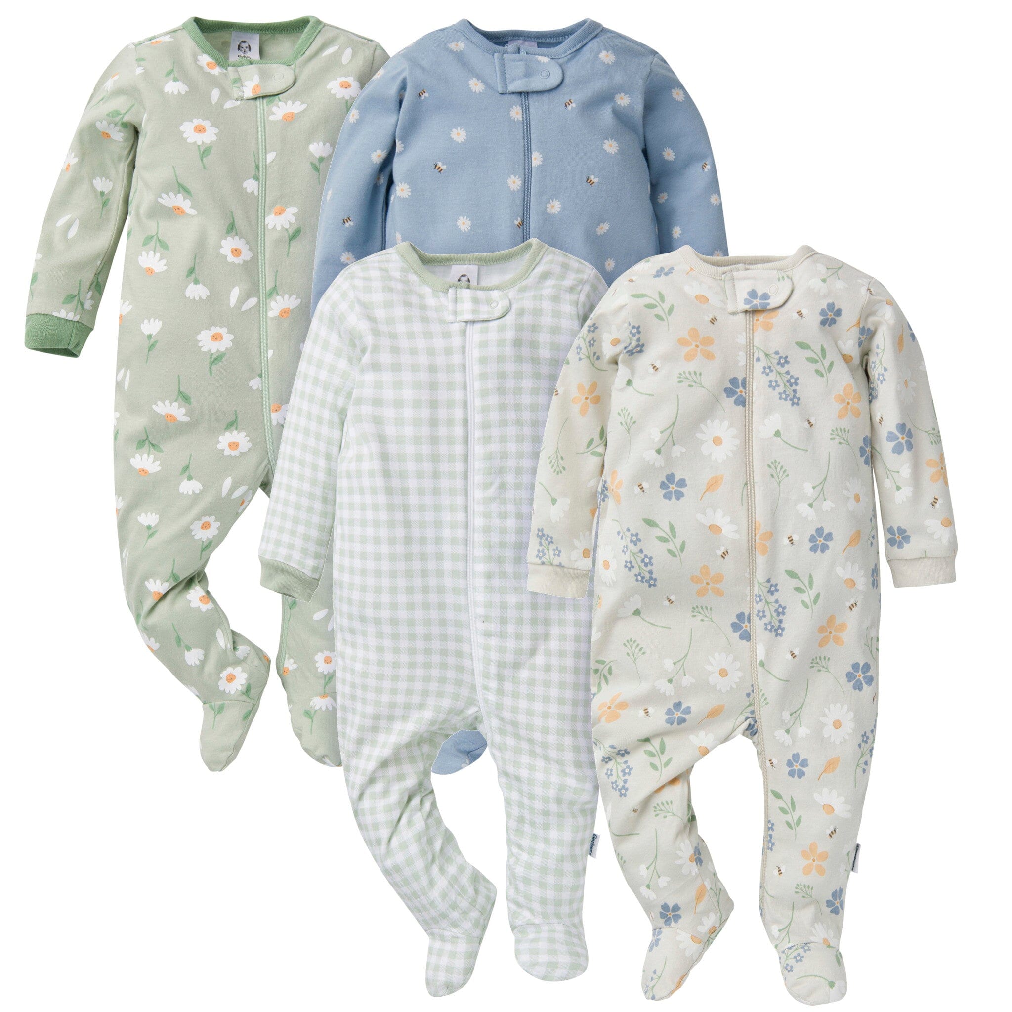 4-Pack Baby Girls Daisy Sleep 'N Plays