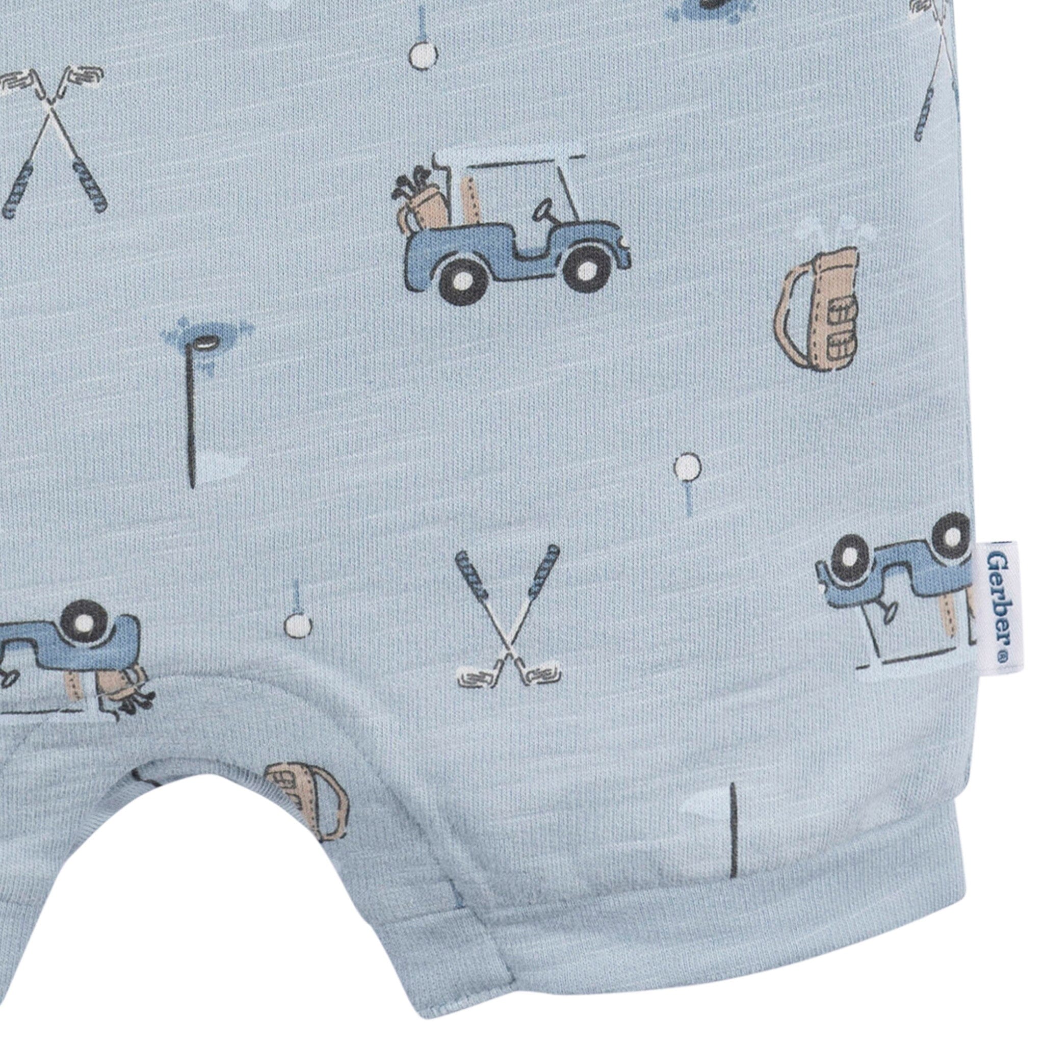 Baby Boys Golf Polo Romper