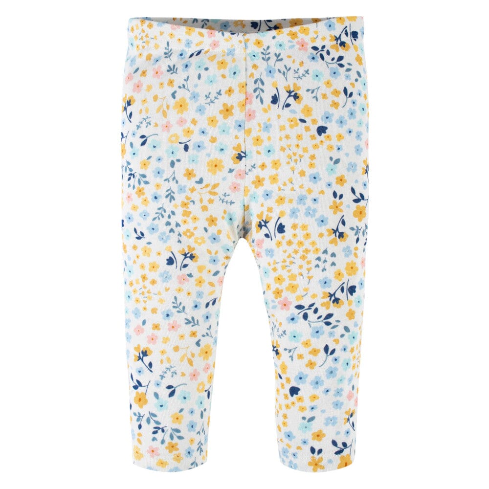 4-Pack Baby Girls Daisy Pants