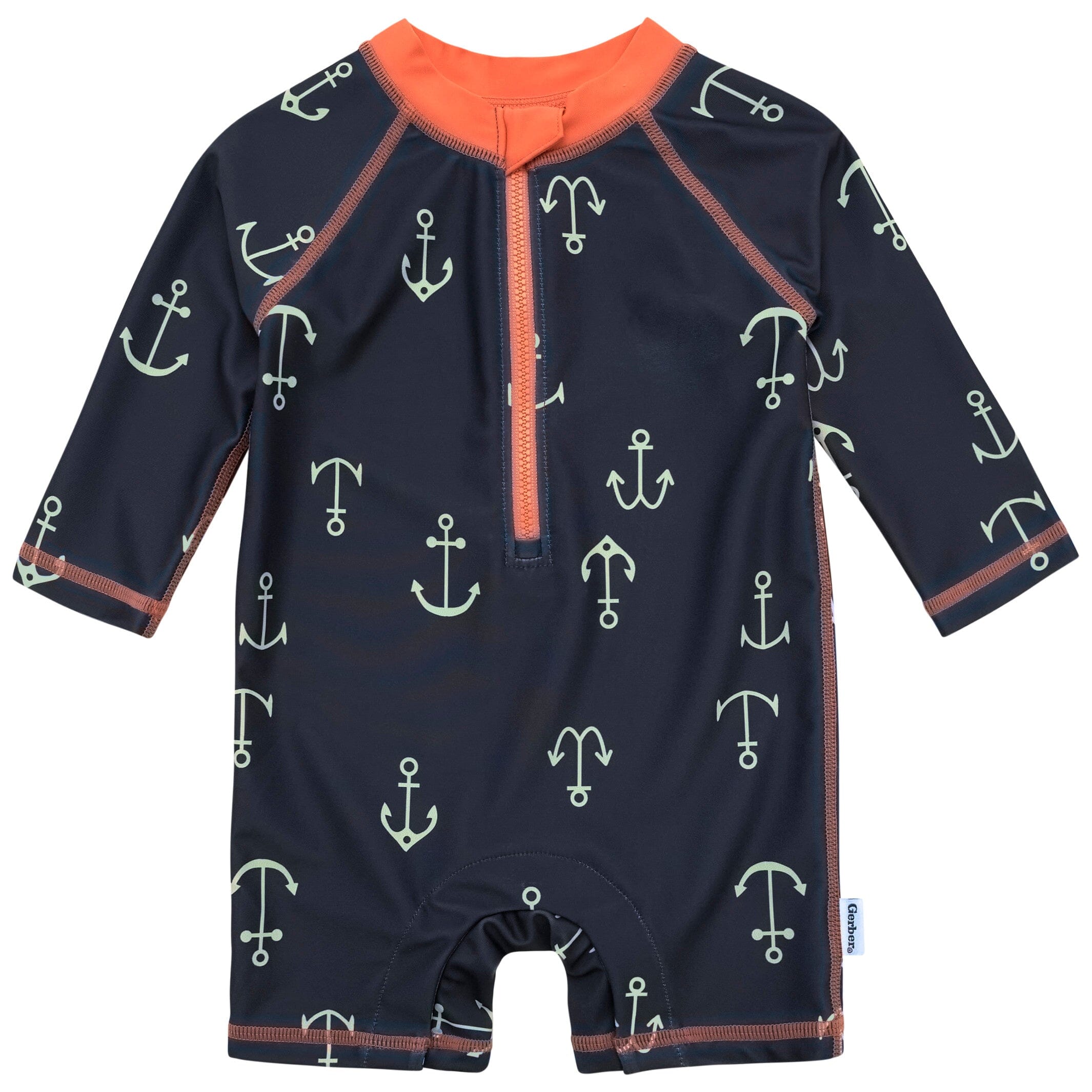 Baby Boys UPF 50+ Anchors Rash Guard