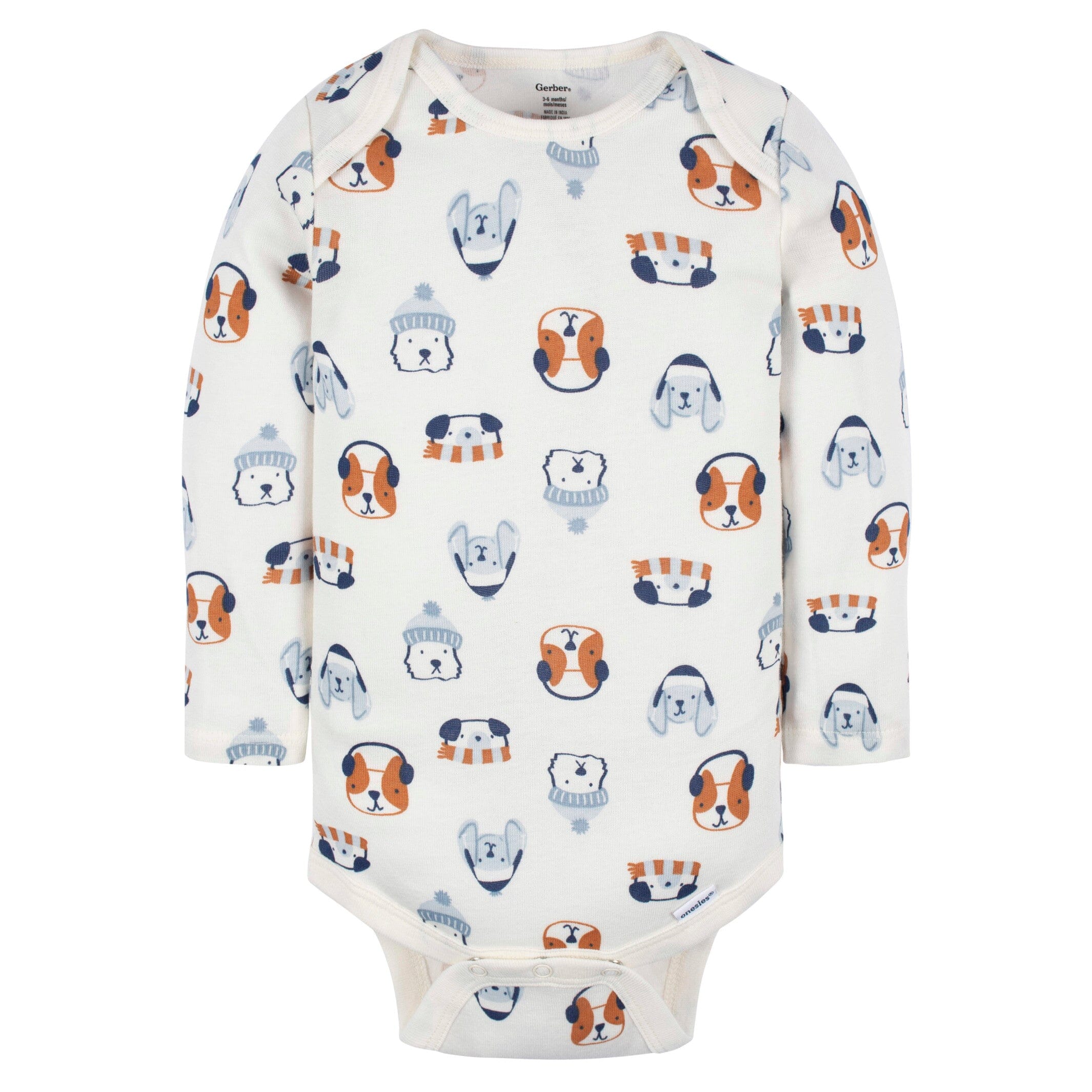 6-Pack Baby Boys Snow Much Fun Onesies Bodysuits