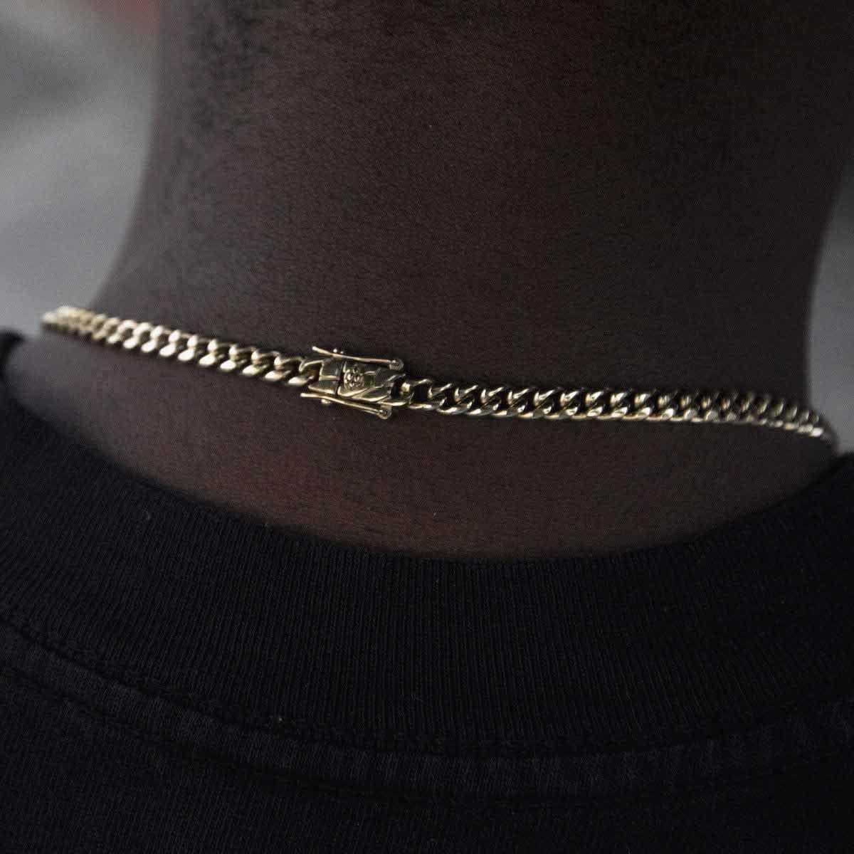 Cuban Link Chain in Yellow Gold - 5mm