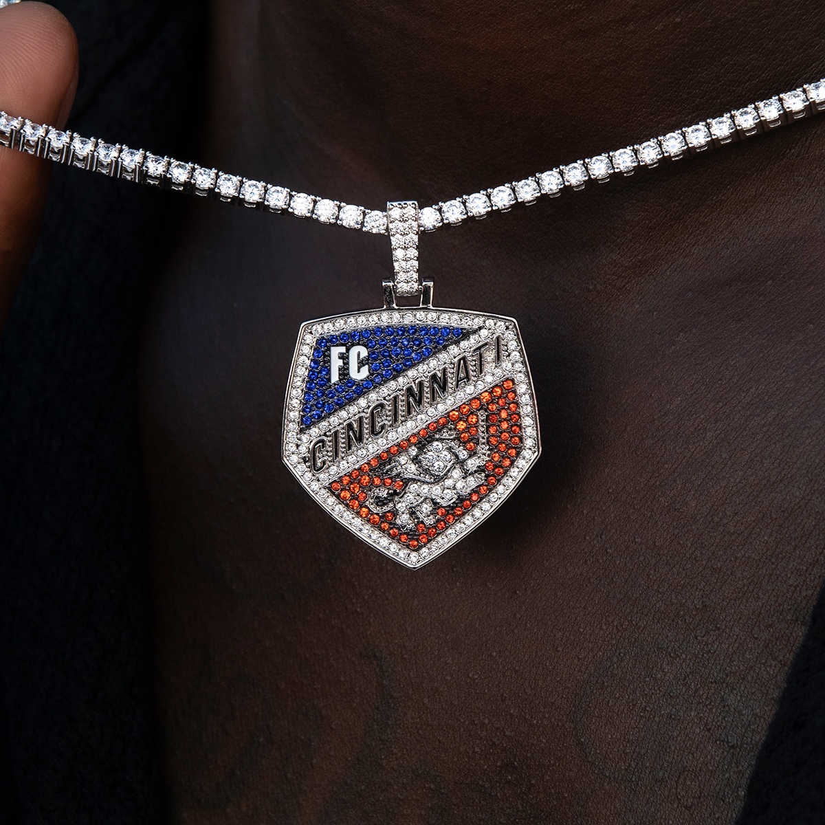 FC Cincinnati Official MLS Logo Pendant