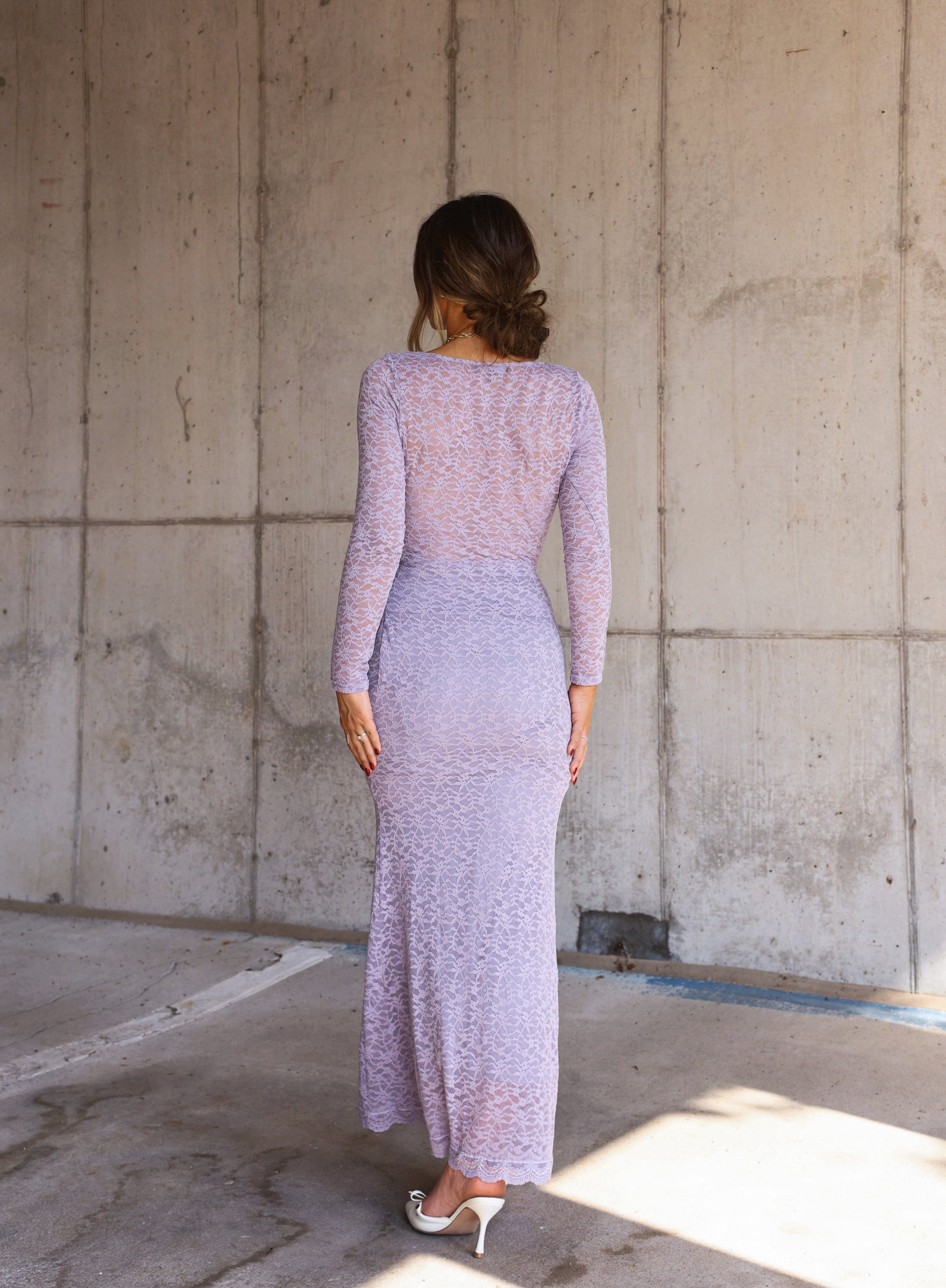 Lavish Lavender Dress