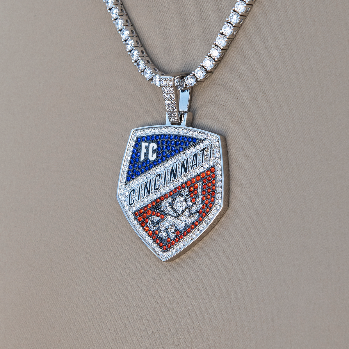 FC Cincinnati Official MLS Logo Pendant