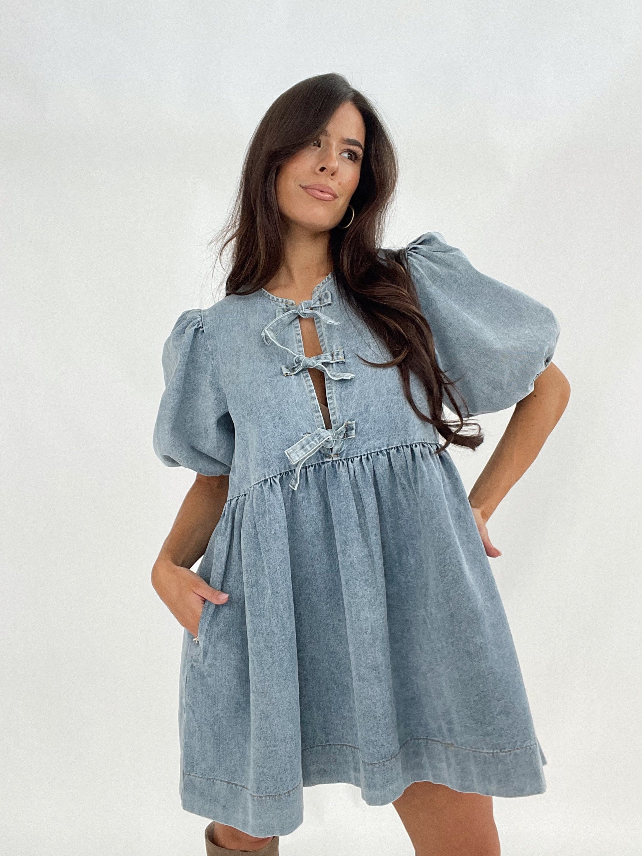 Lorena Denim Dress