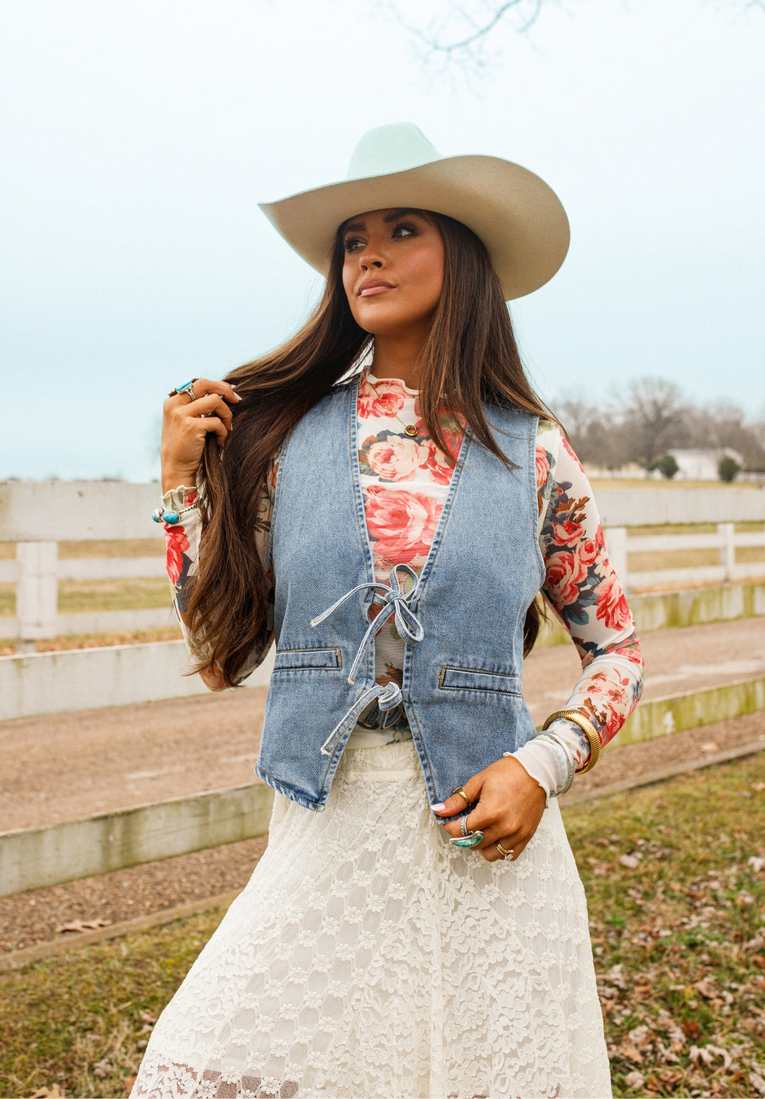 Blue Ridge Denim Vest