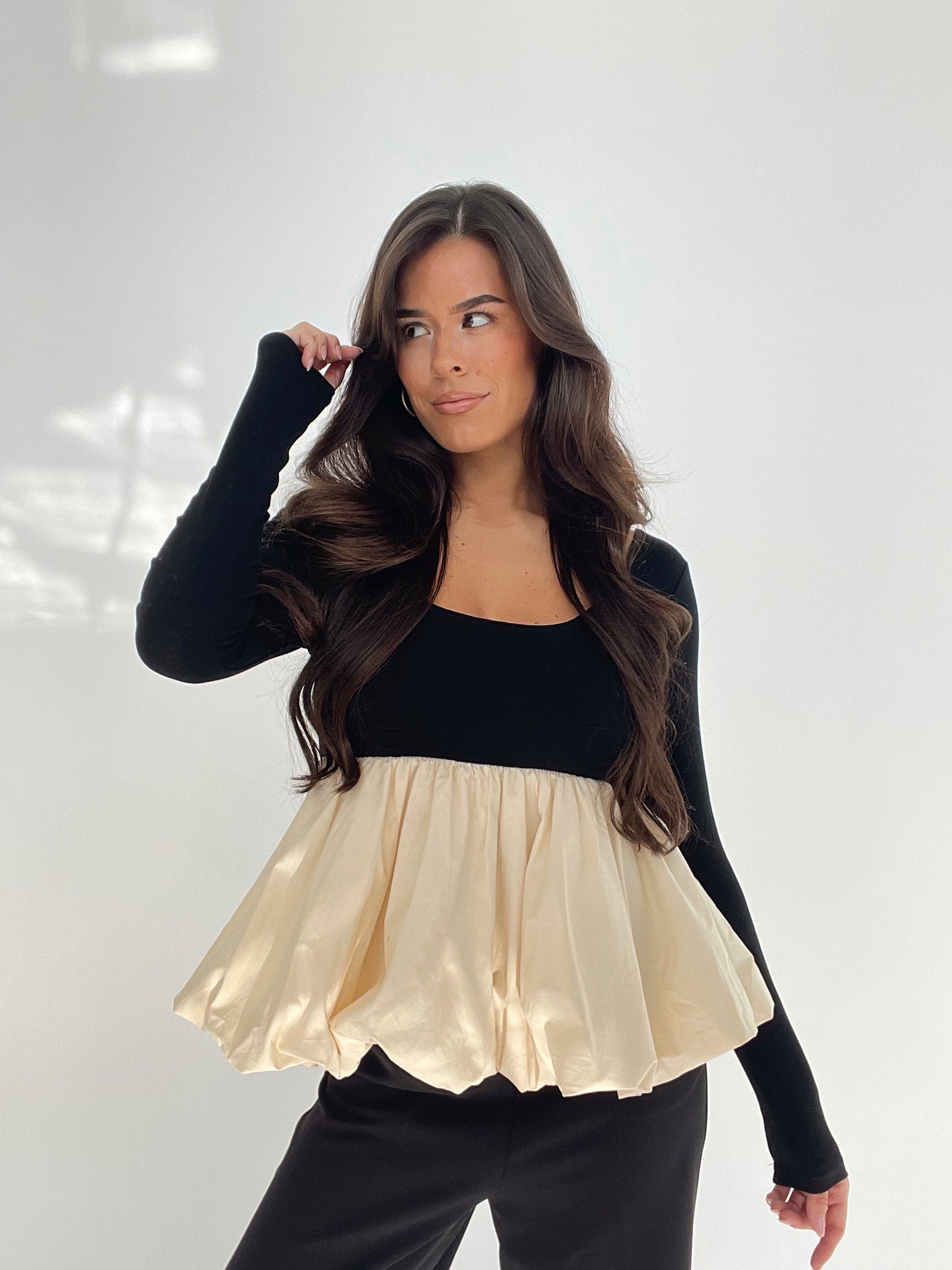 Gabriella Peplum Blouse