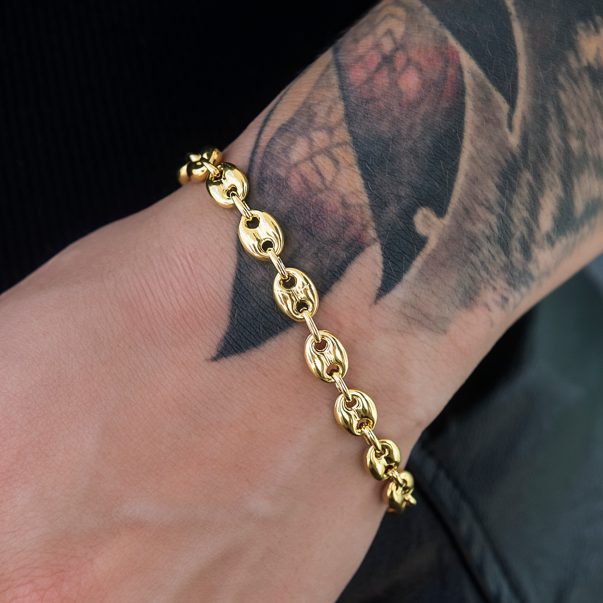 Valentina Bracelet in Yellow Gold- 7mm