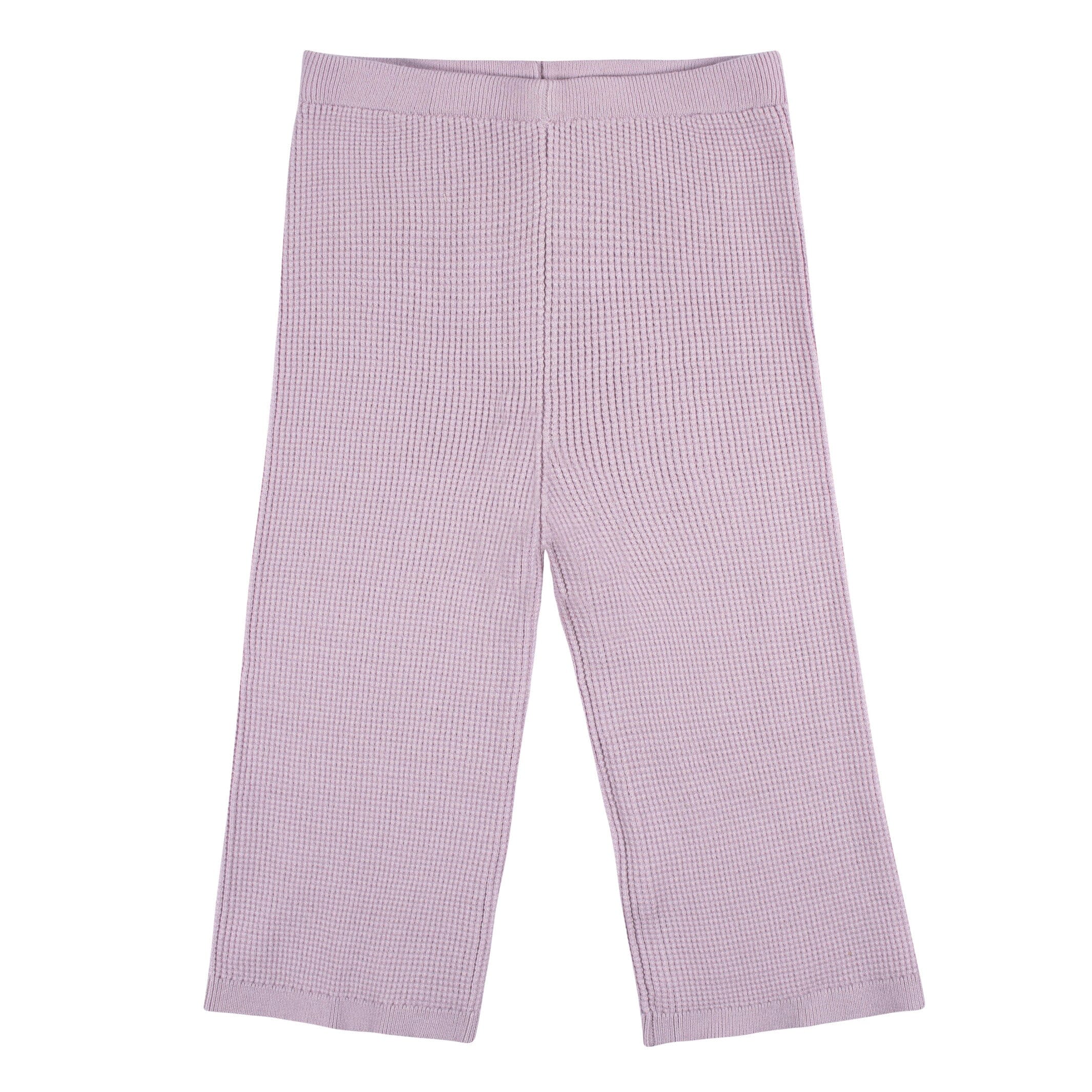 2-Piece Infant and Toddler Girls Lavender Sweater Knit Set