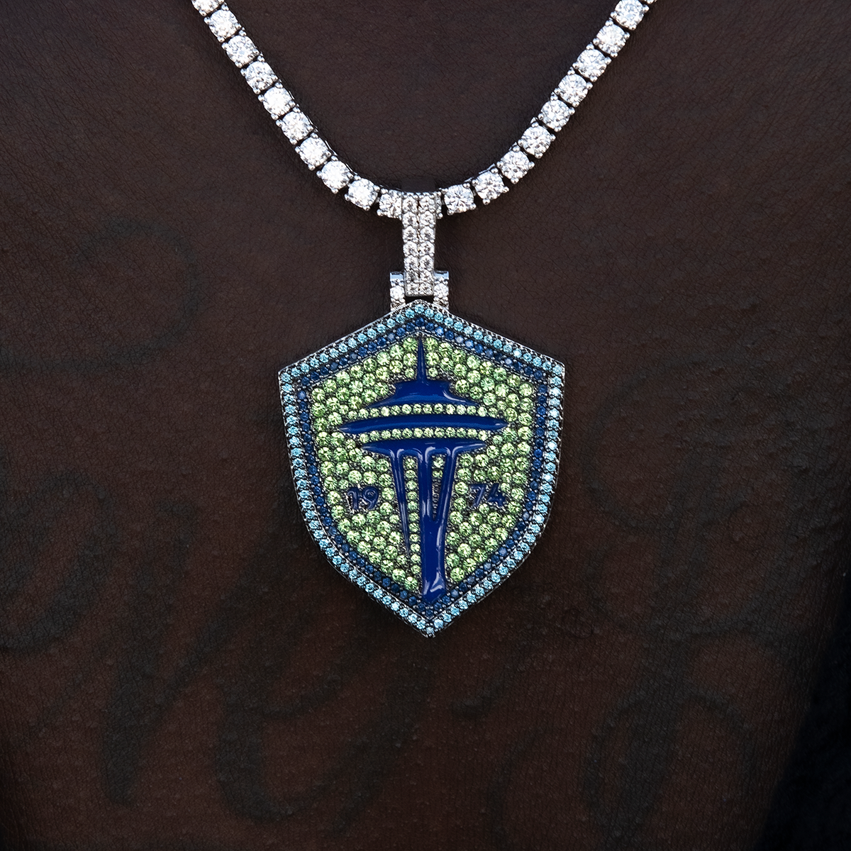 Seattle Sounders FC Official MLS Logo Pendant