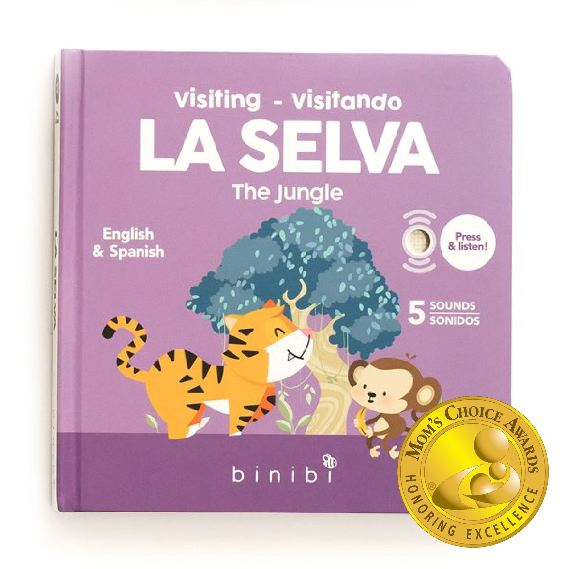 Visiting- Visitando La Selva Bilingual Sound Book