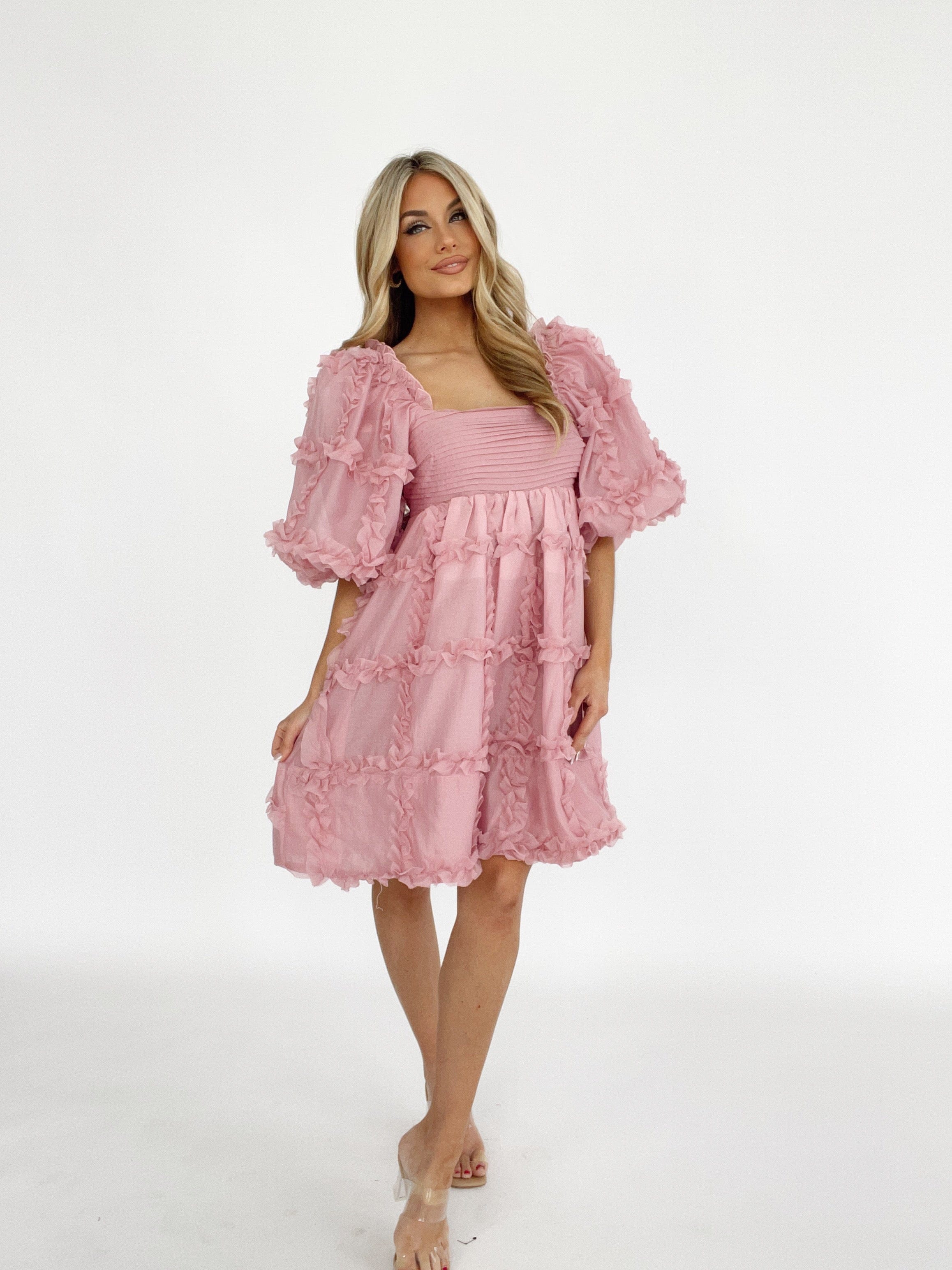 Peony Party Dress