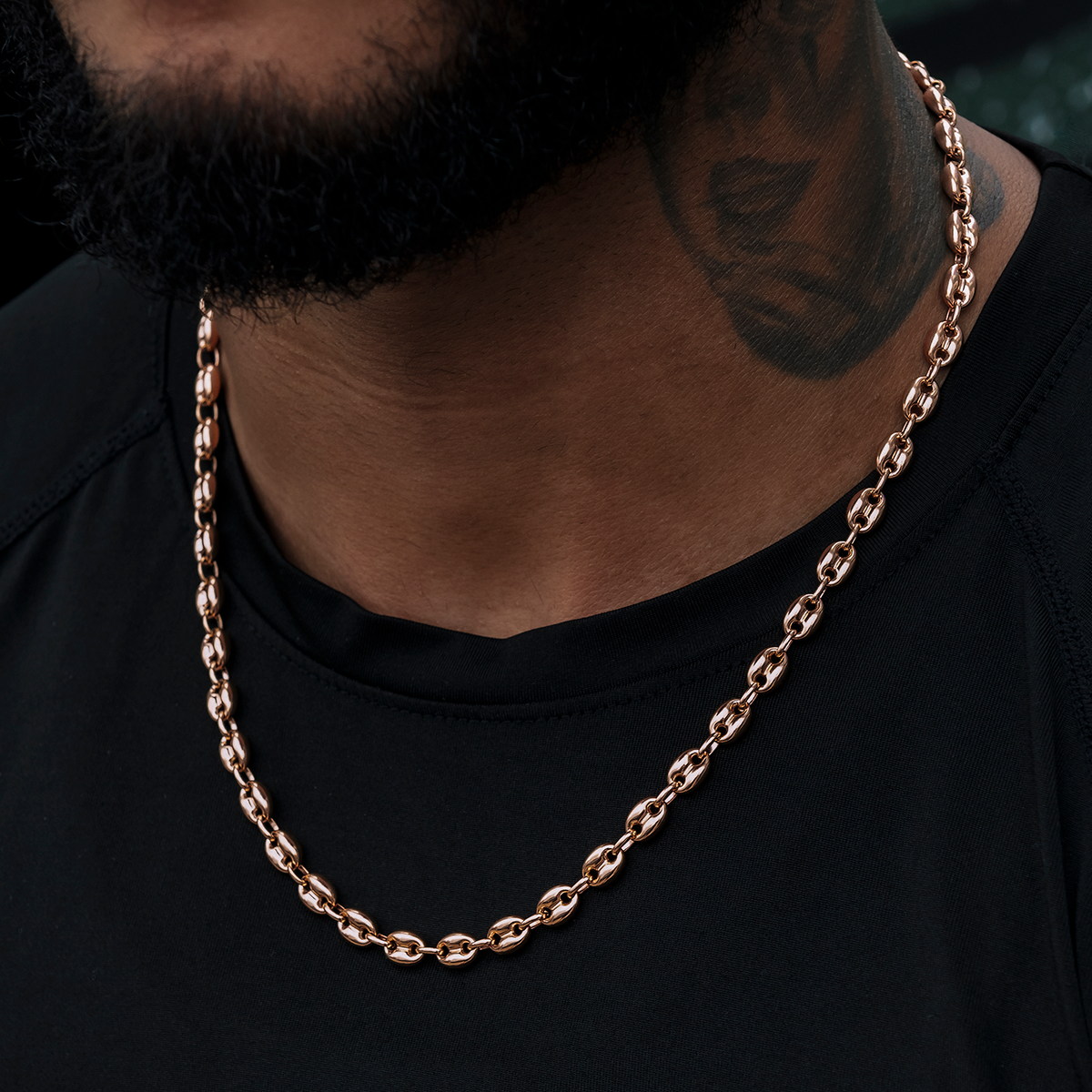 Valentina Chain in Rose Gold- 7mm