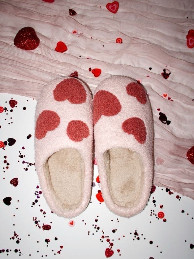 Heart Slippers