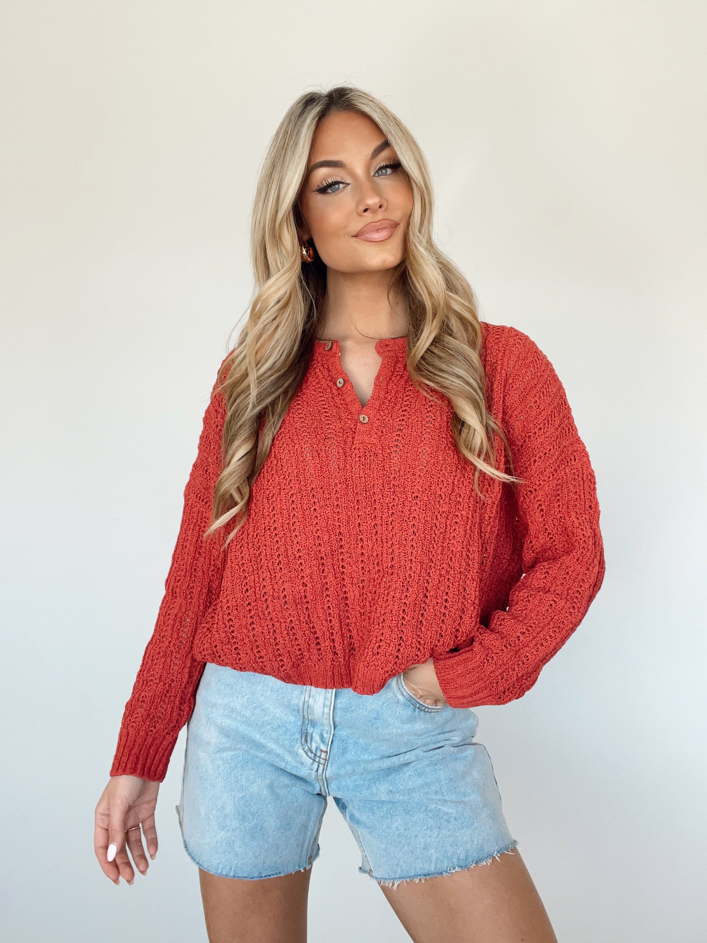 Sunset Knit Sweater