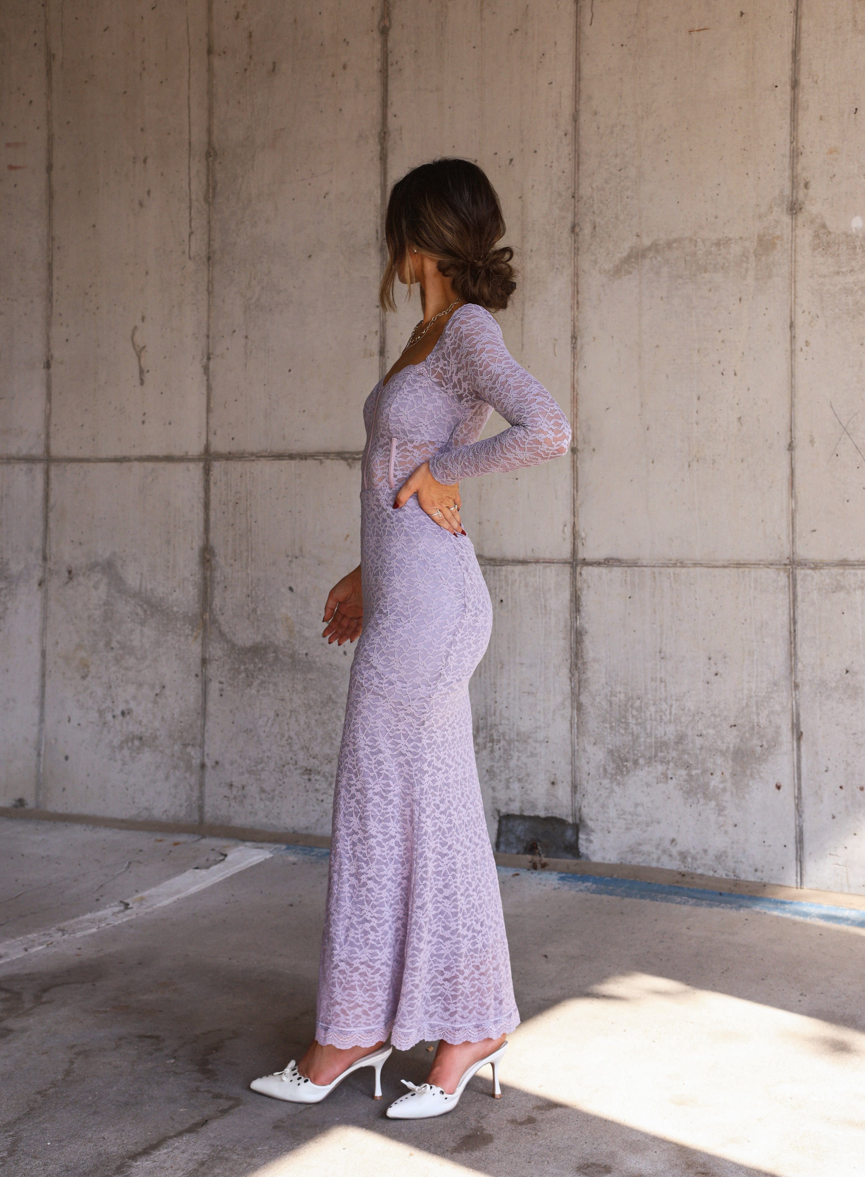 Lavish Lavender Dress