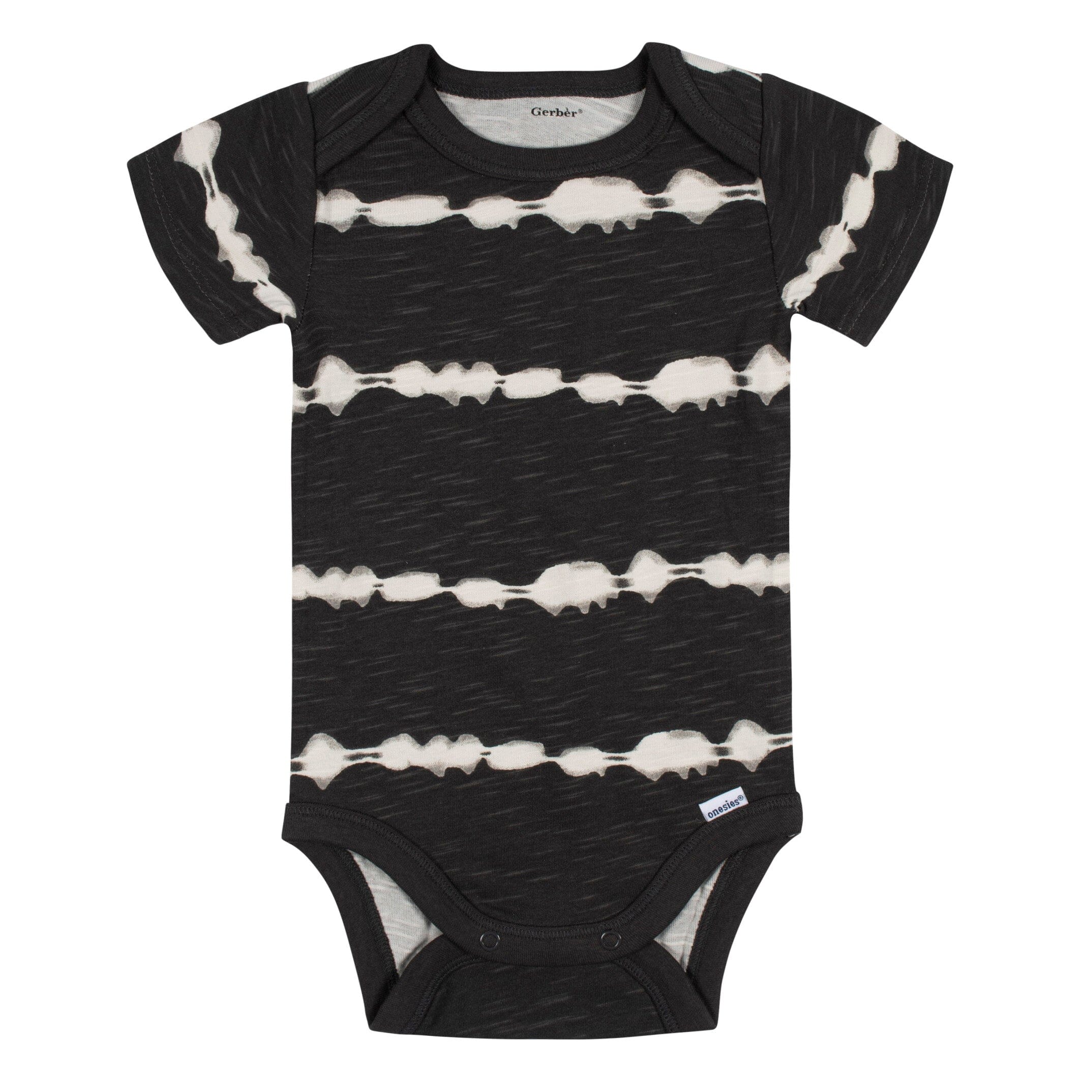 5-Pack Baby Boys Stripes & Camo Short Sleeve Onesies Bodysuits