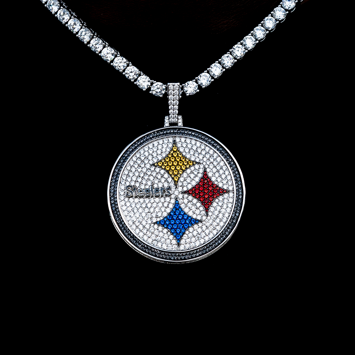 Pittsburgh Steelers Official NFL Large Pendant