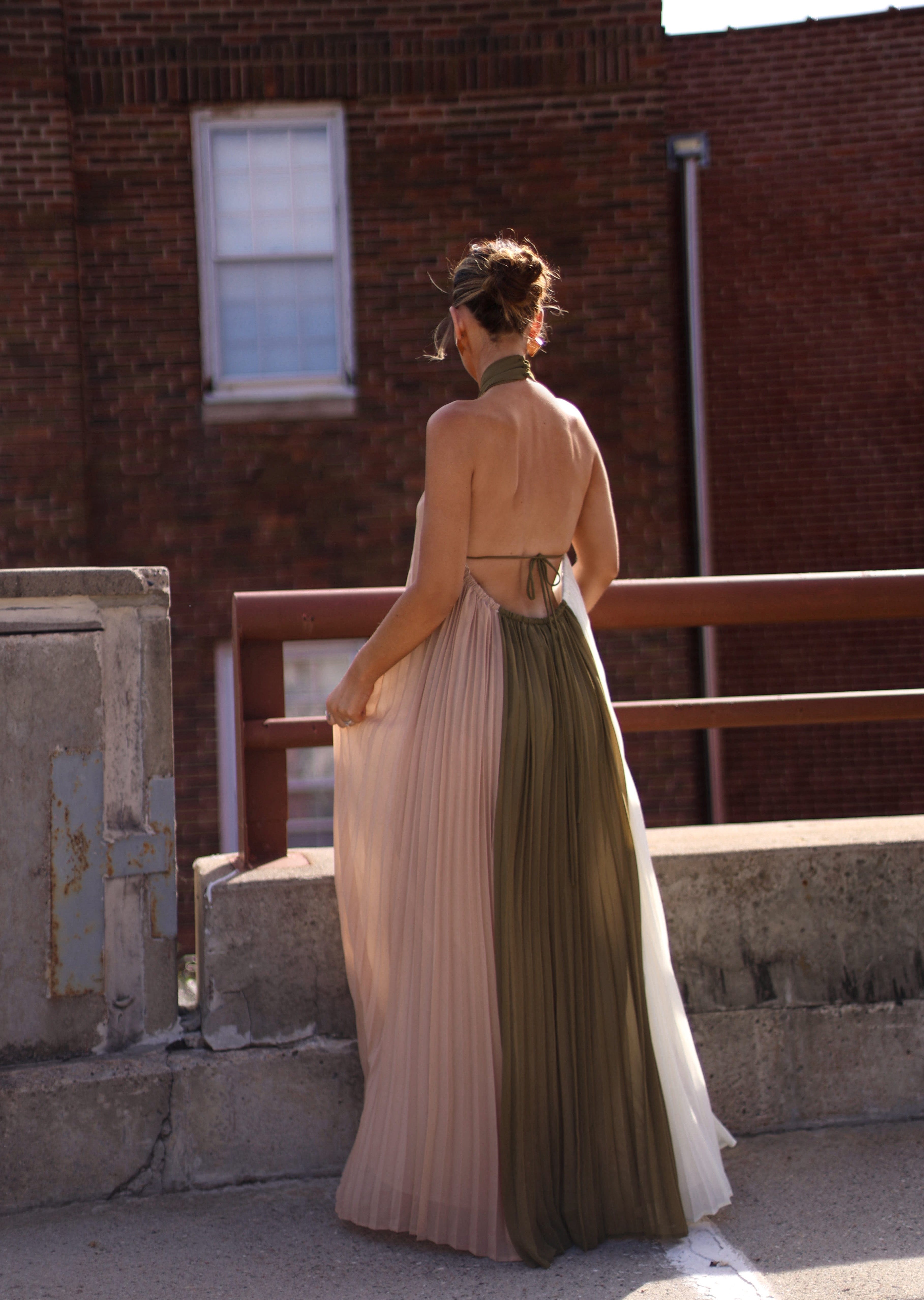 Autumn Aura Maxi Dress