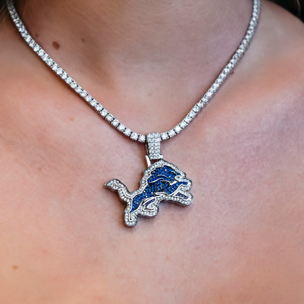 Detroit Lions Official NFL Pendant