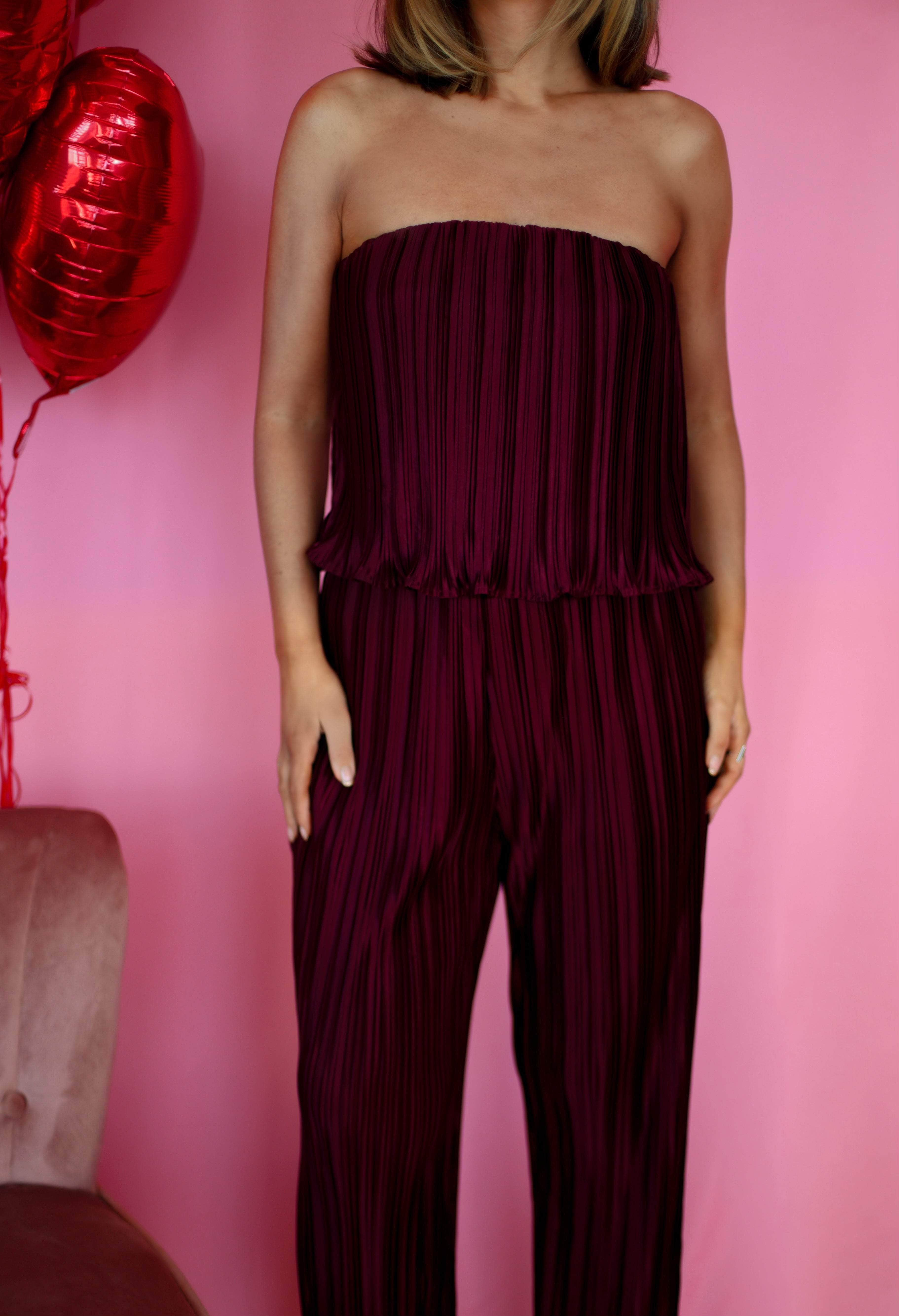 Wine Down Jumpsuit