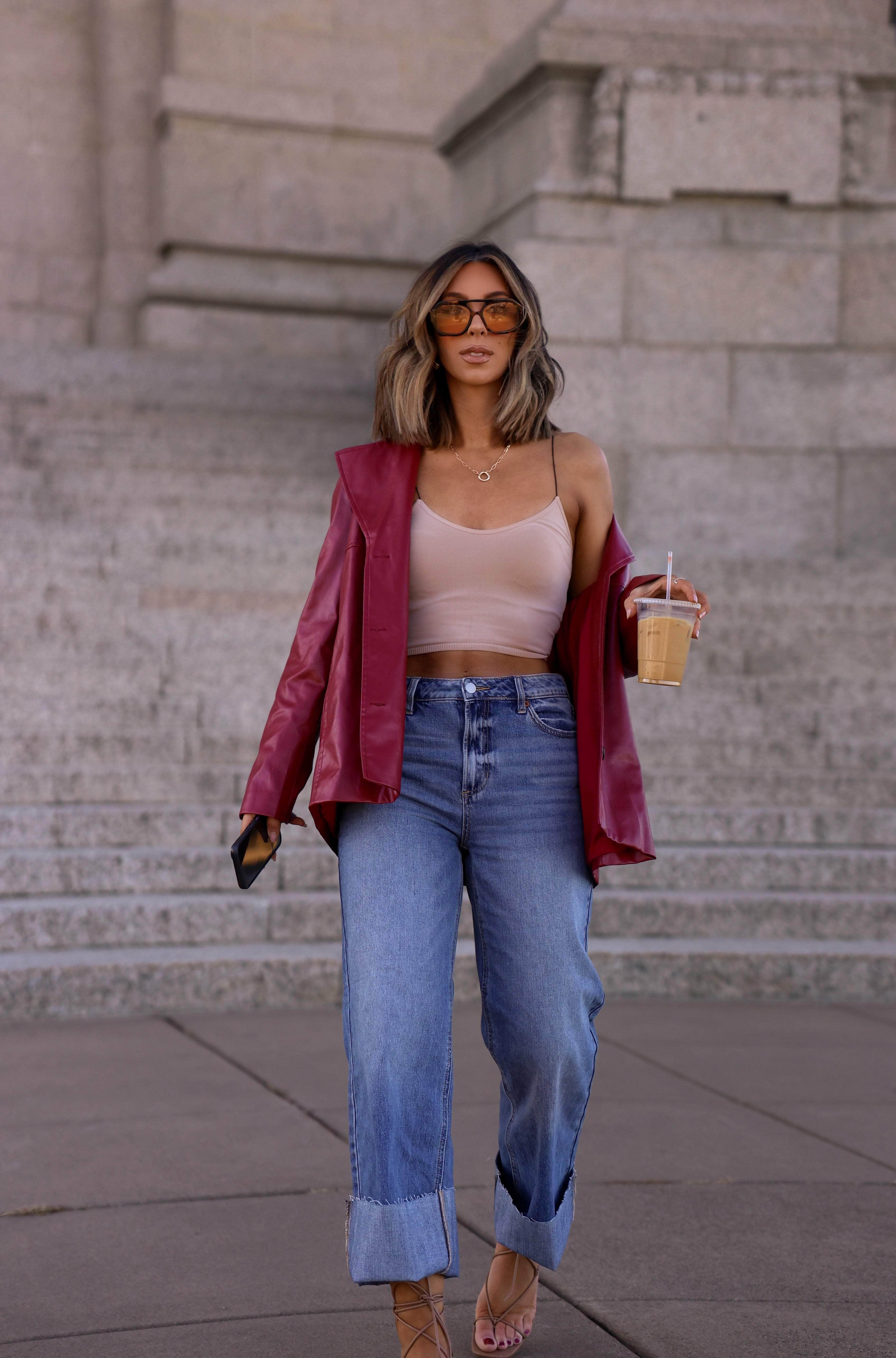 Red Leather Jacket